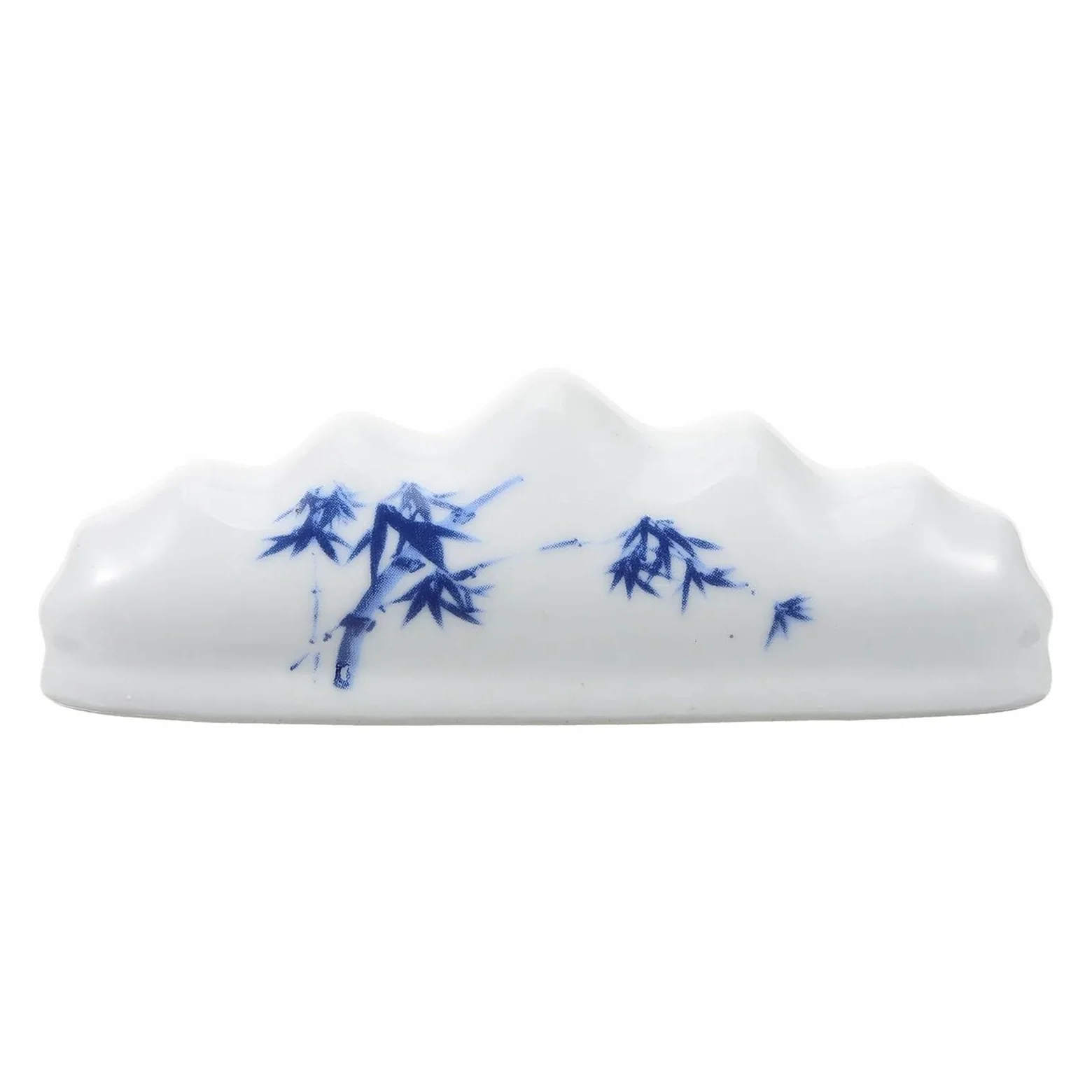 Portapenne for calligrafia in ceramica 4 pezzi Per Soggiorno E Studio | Supporto for pennello for inchiostro for pittura, scrittura, scrivania for ornamento della stanza d'arte Sumi