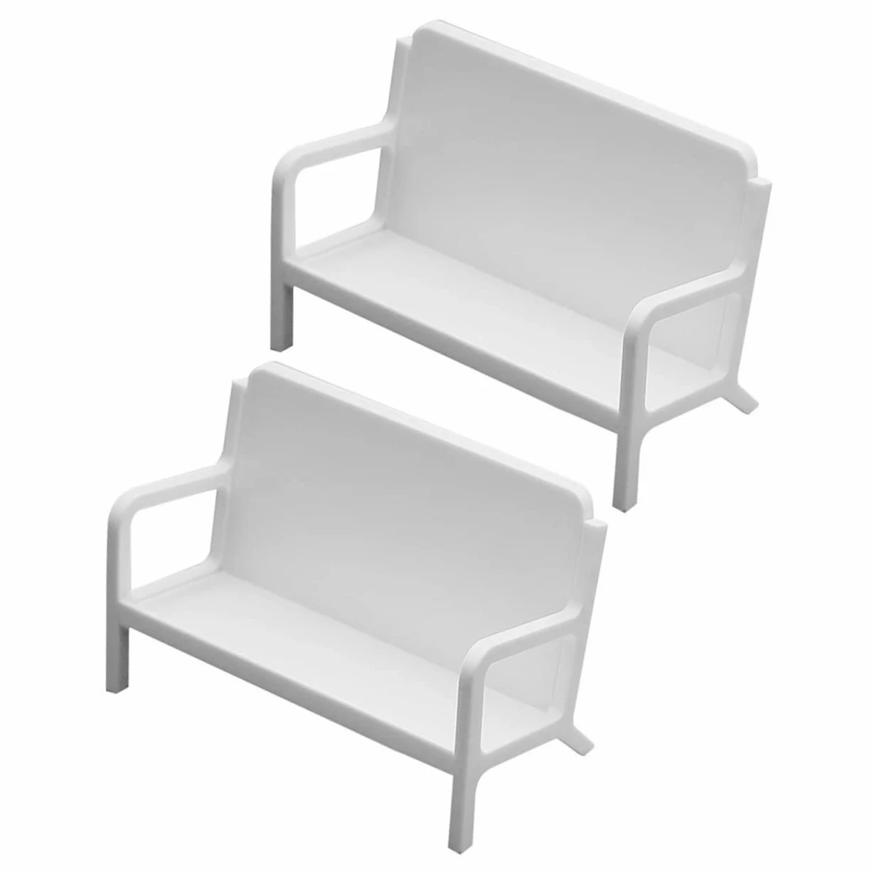jojofuny 3 Set Porta Biglietti Da Visita Saluto Display Titolari In Piedi Organizzatore Esposizione Di Biglietti Da Visita Supporti Per Carte Bianca Abs 2 Pezzi * 3