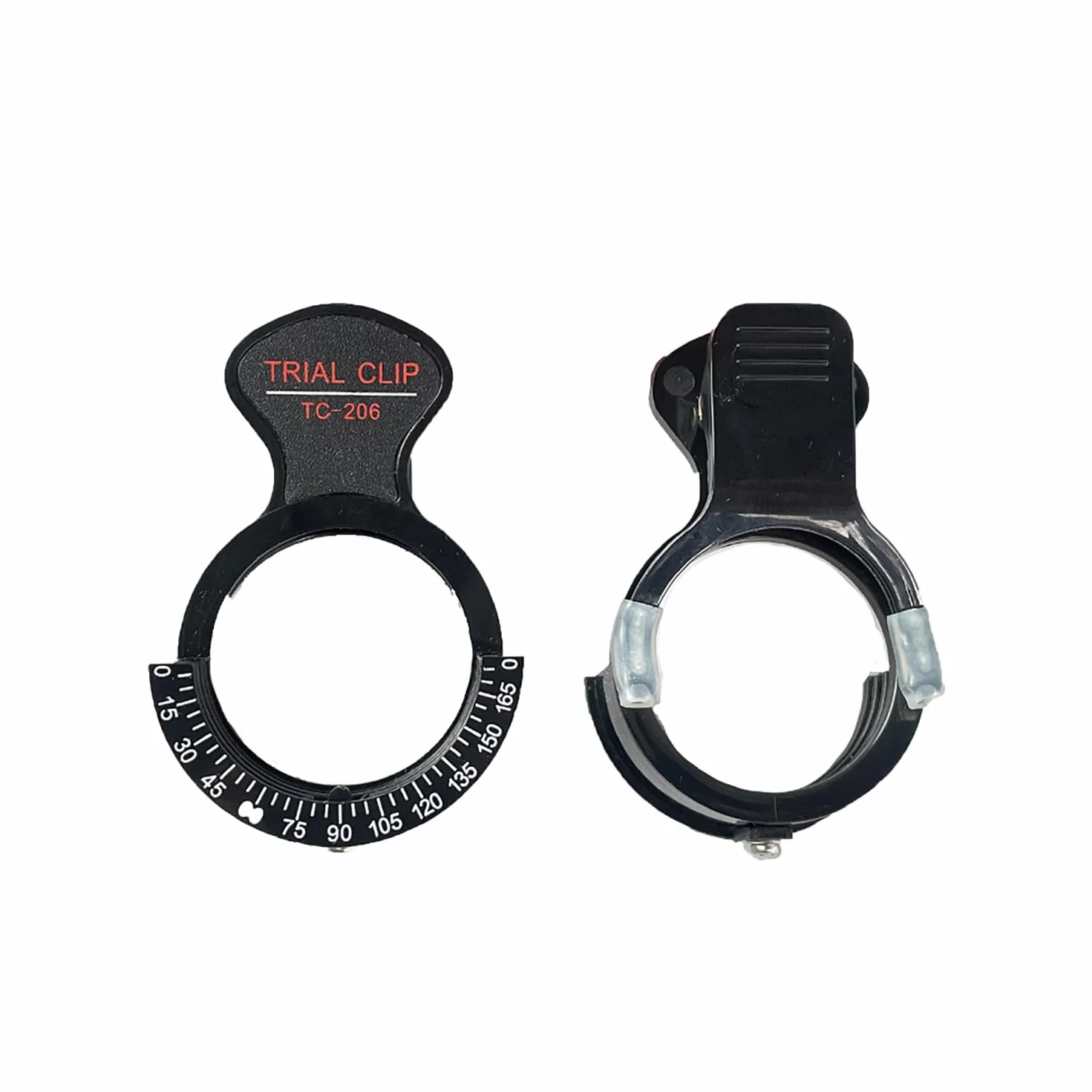 Trial Clip OptiPro - Kit di fissaggio per lenti optometriche - Accessorio per test oculari di alta qualità per negozi di ottiche oftalmiche
