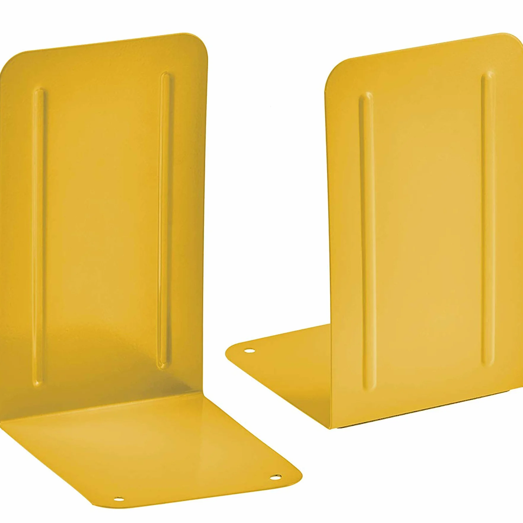 Acrimet Fermalibri in Metallo Resistente Giallo 1 Paio