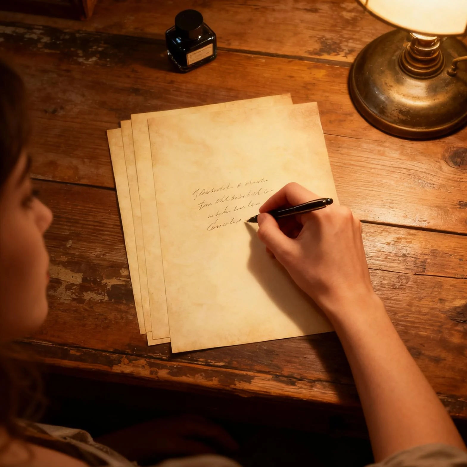 Carta pergamena A4 stampabile, fogli vintage per inviti e lettere
