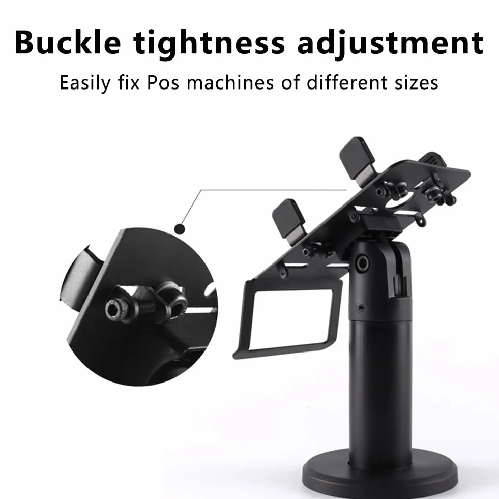Supporto Universale per Terminale di Pagamento POS, Girevole a 360°, Compatibile con la Maggior Parte dei Lettori di Carte di Credito, Supporto per Macchine POS e Registratori di Cassa