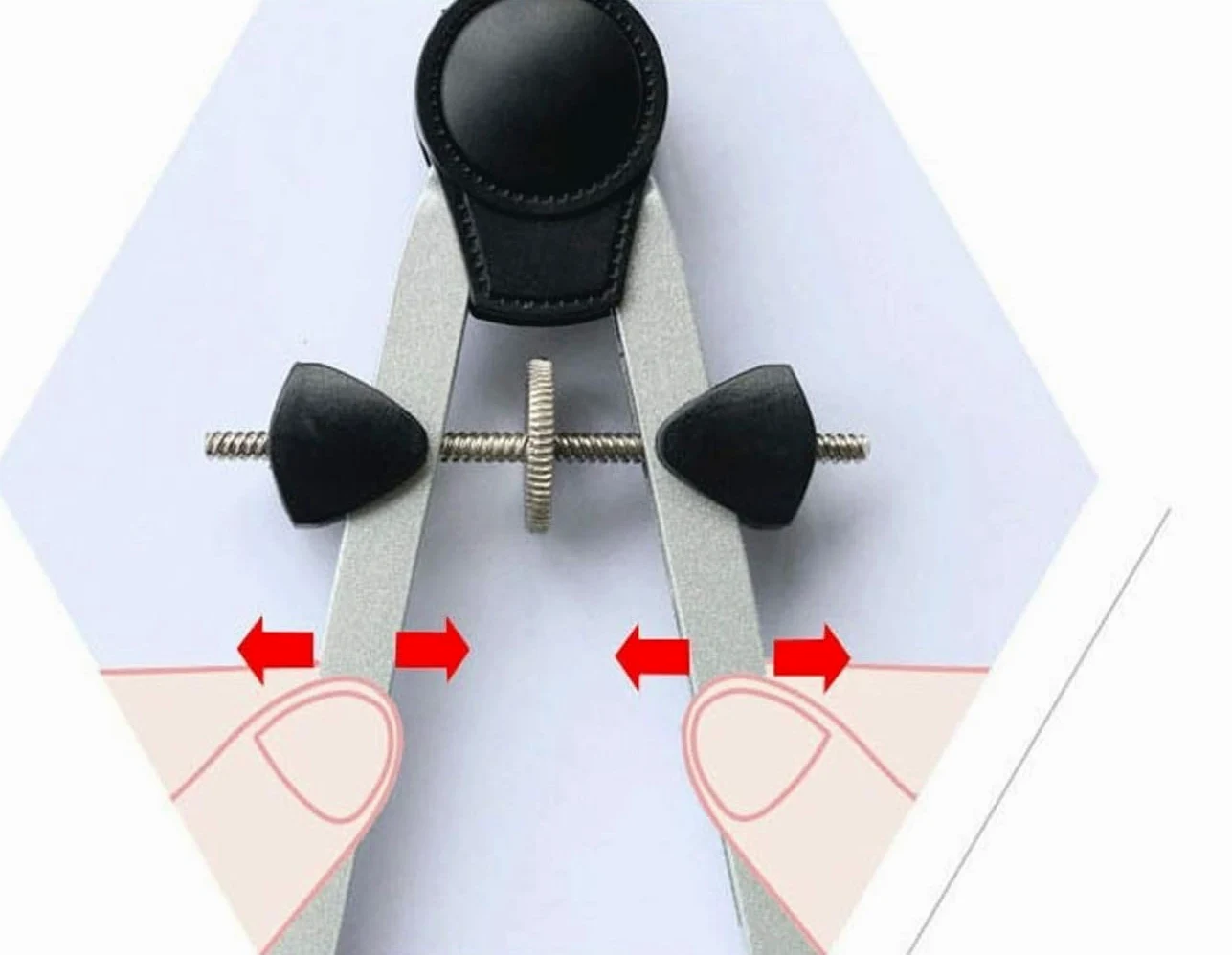 Set di bussole da Disegno Professionali, Bussola da Disegno per Matematica e Geometria, Bussola Matematica per Regali pratici per Studenti Strumento di Studio