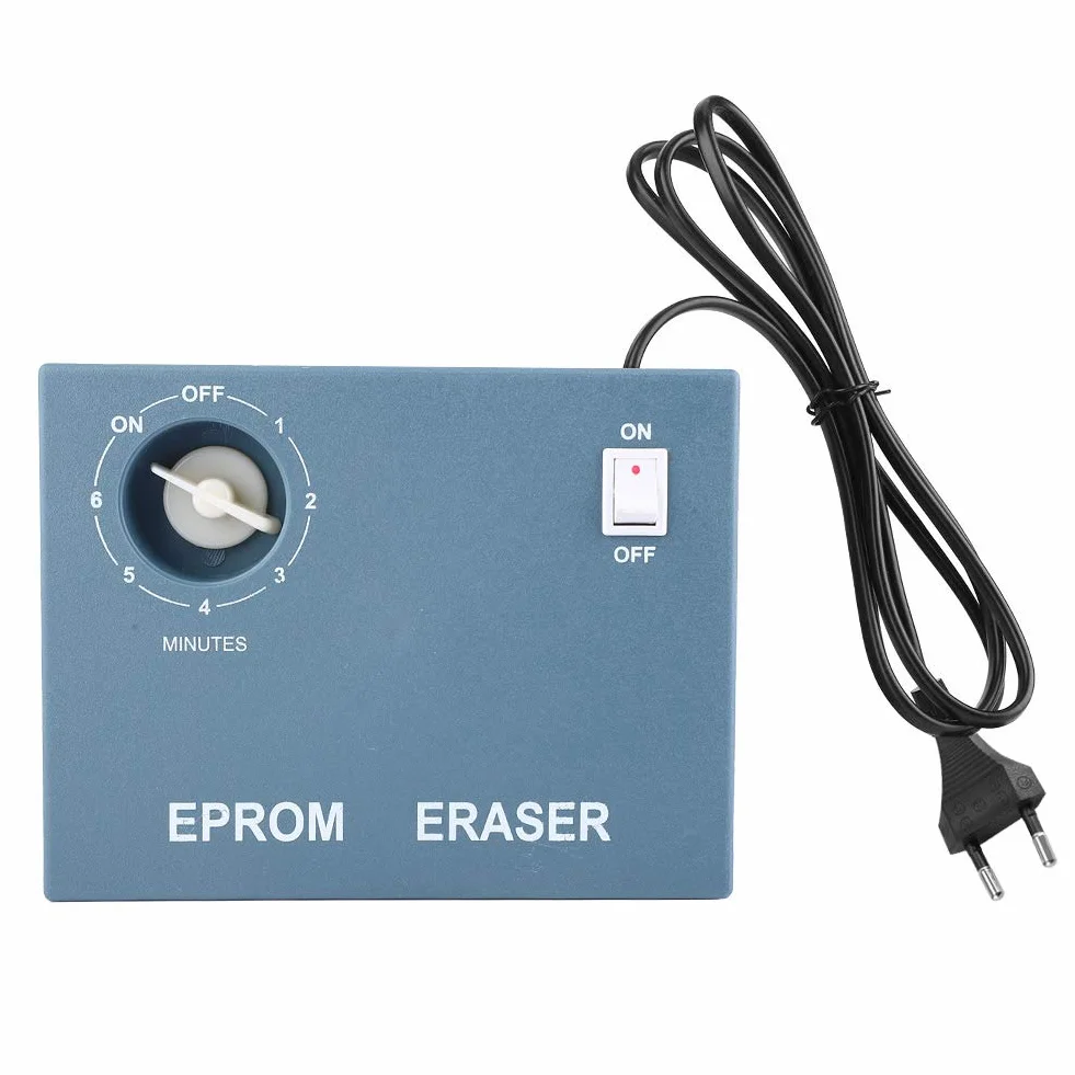 Gomma Eprom UV, Gomma Eprom, Gomma Eprom UV, Gomma Eprom UV, Gomma Eprom Luce UV Ultravioletta Eprom Chip Data Eraser Timer Cancellabile Ad Alta Velocità Spina Eu 220V