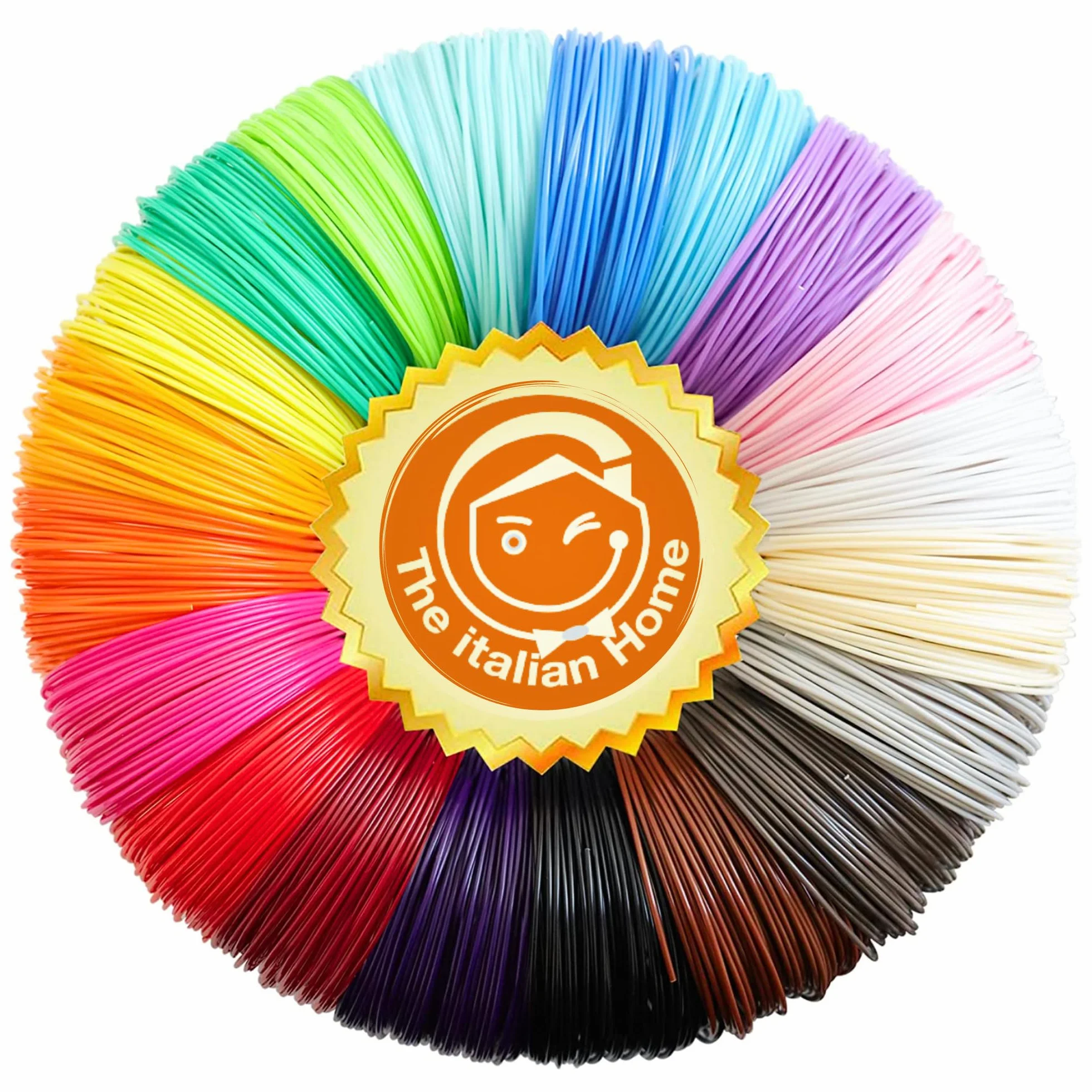 The Italian Home Filamento Penna 3D 20 Colori 1.75mm per Stampa 3D