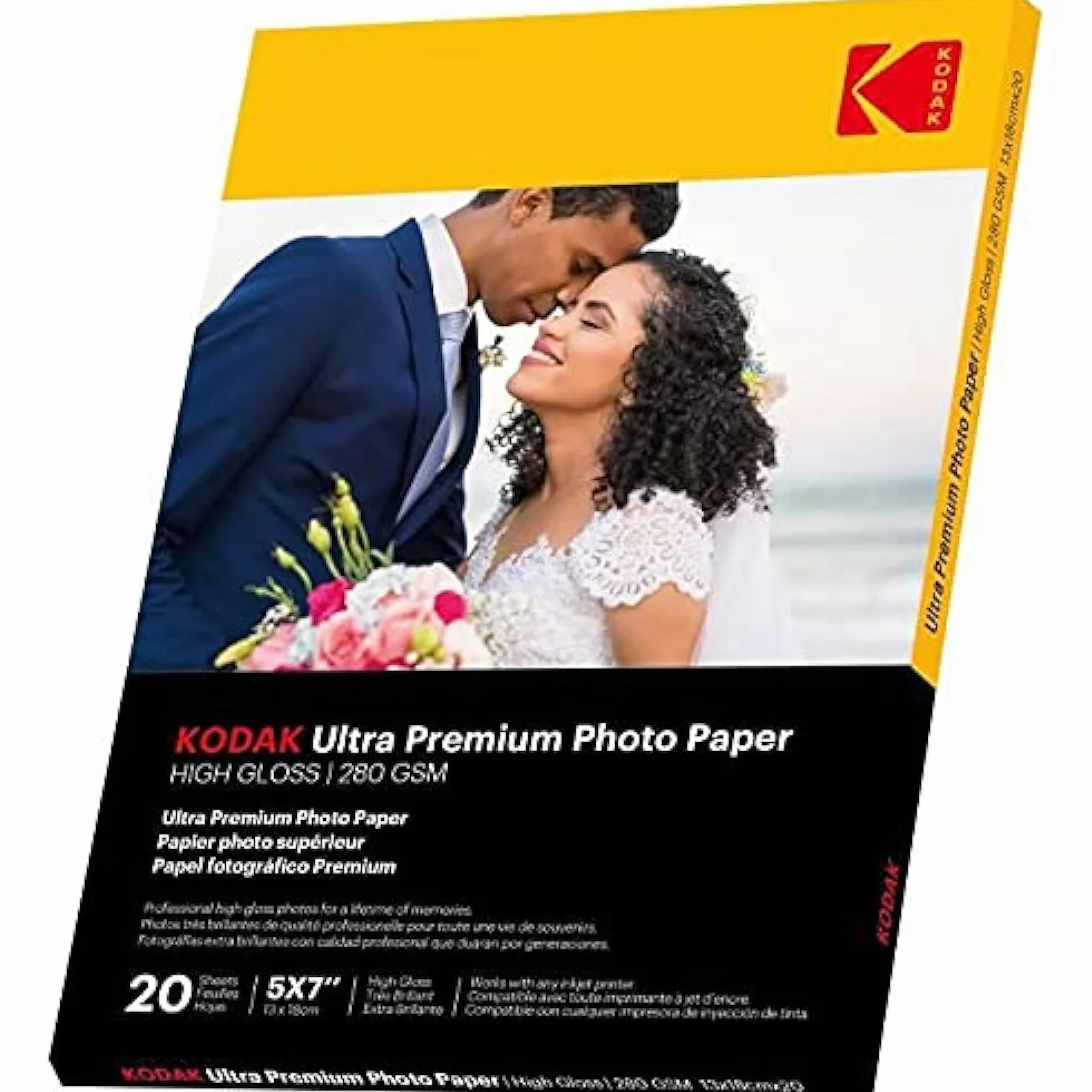 KODAK Ultra Premium Photo Paper Lucida 13x18 cm 280g/m² 20 Fogli