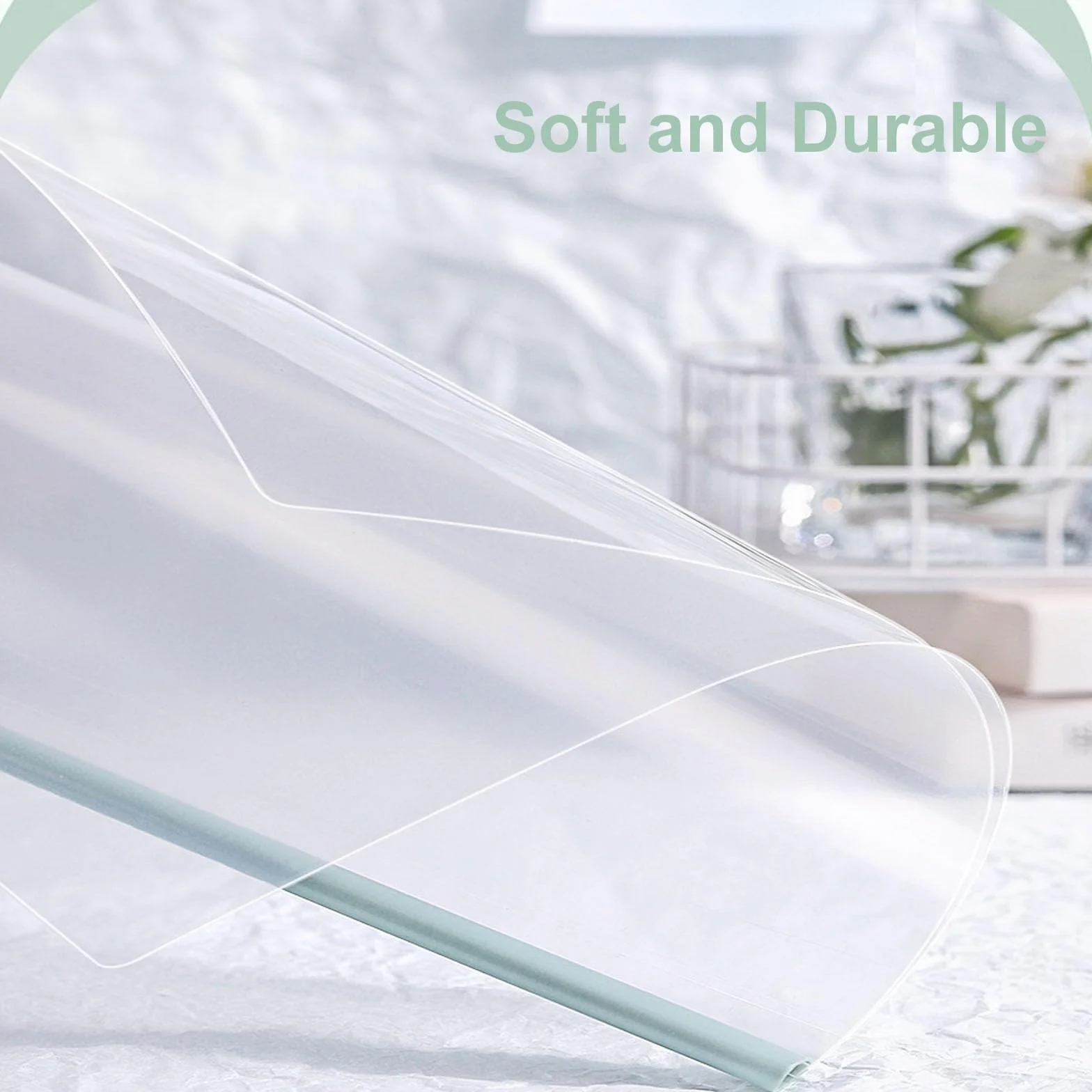 Trasparenti Copertine per Rilegatura A4 Plastica con Barra Scorrevole 10pcs