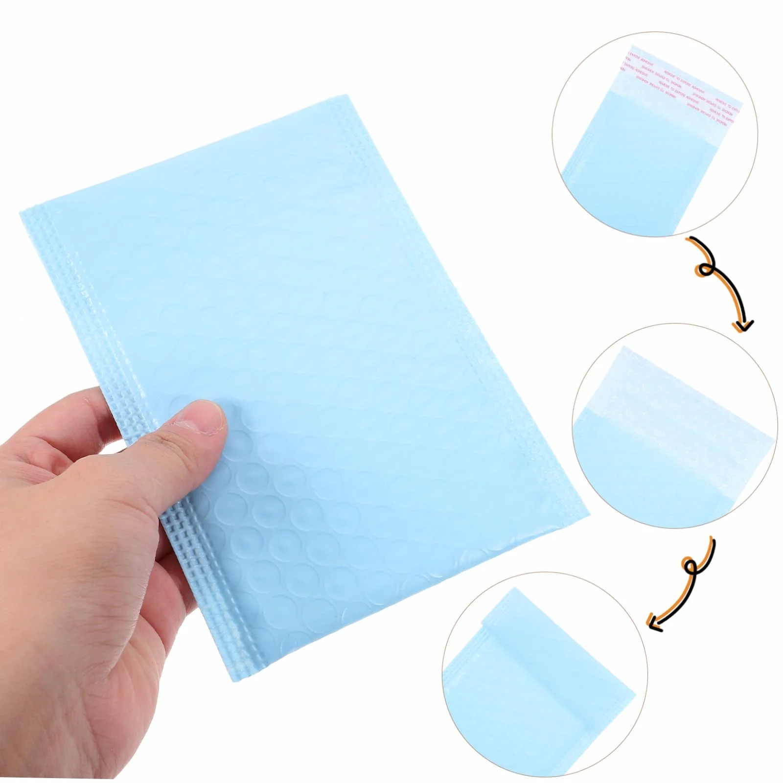 Buste da Spedizione Pe 100 Pezzi Sigillatura Forte | Design Unico, per Oggetti Pesanti e Coperte, Accessorio Imballaggio Resistente
