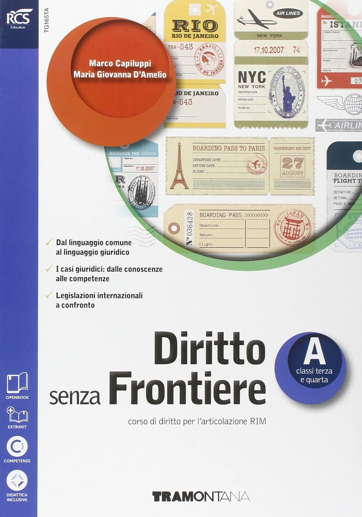 Diritto senza Frontiere Volume A Classi Terza e Quarta