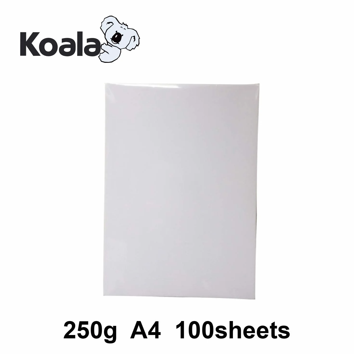 KOALA Carta fotografica Lucida Fronte-Retro A4 250 g/m² 100 fogli per stampante LASER