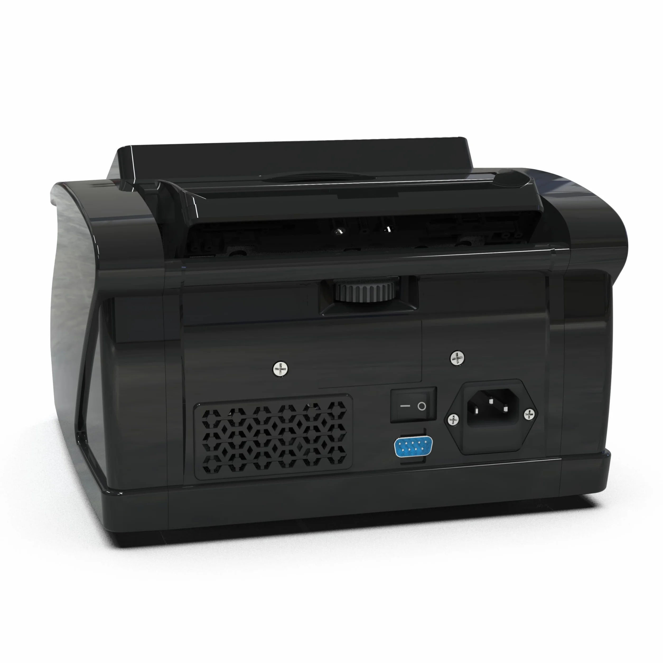 Detectalia V10 Macchina Conta Banconote con Rilevamento UV/MG/IR/MT/DD, Schermo TFT 3,5” + Display Esterno, Valore Totale, Lotto e Somma, 1000/Minuto, per EUR-GBP-CHF-USD-SEK-DKK-PLN-TRY-AED-SAR