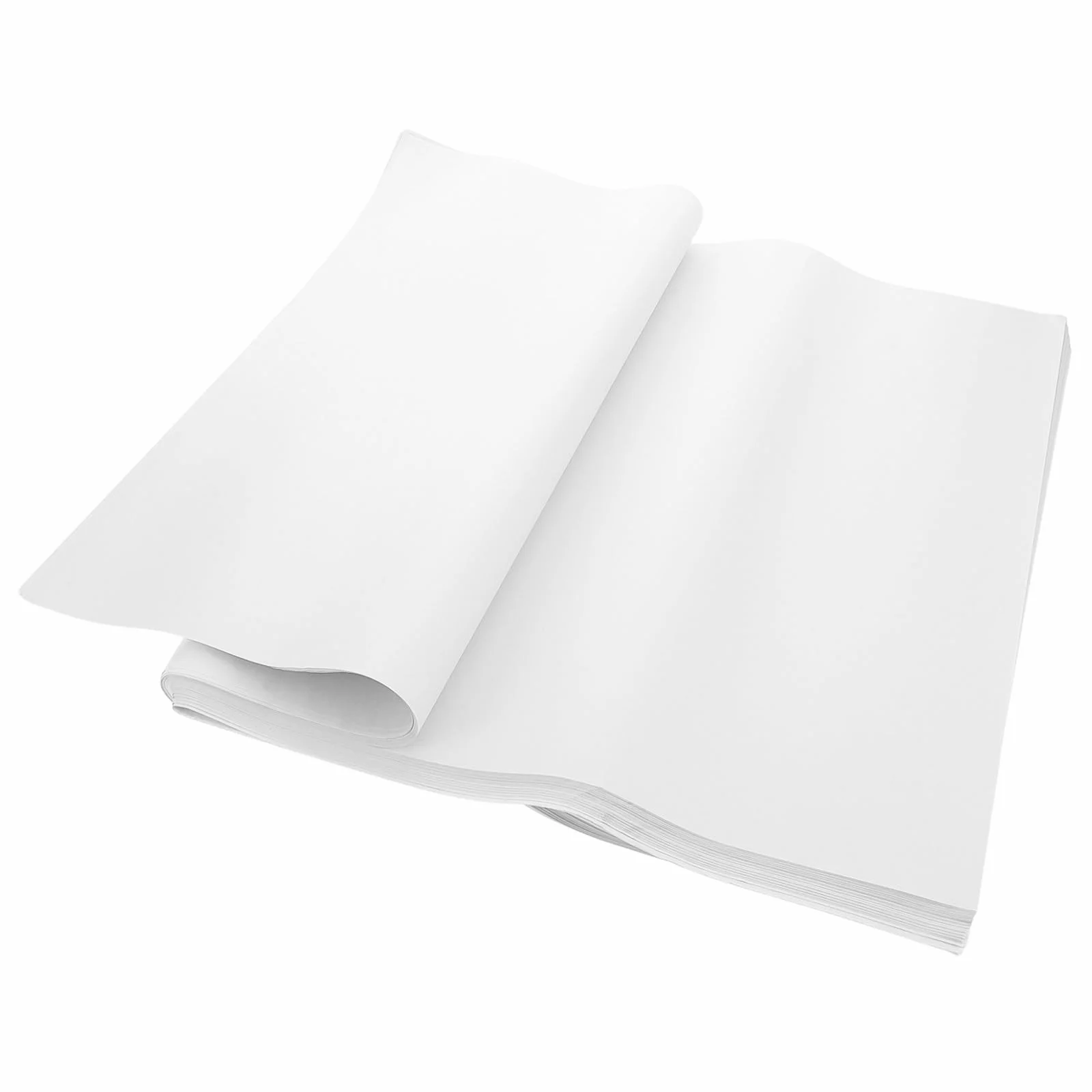 Carta da Imballaggio 100 Fogli Bianca per Movimentazione | Fogli 70x38 Cm, Carta Leggera e Comprimibile, Uso per Oggetti Fragili e Apparecchi Elettronici