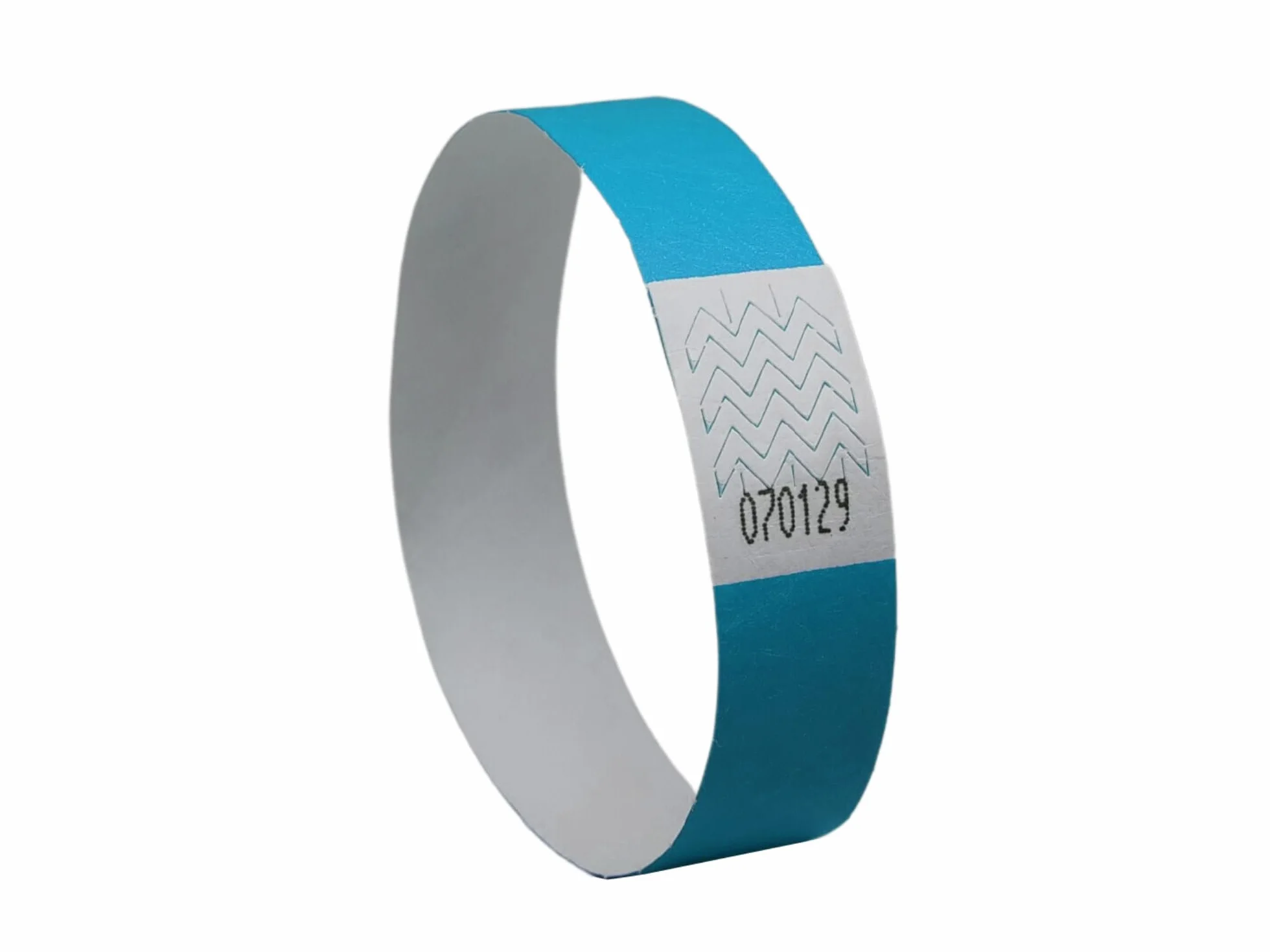 Avery Italia TYVBL-50 Braccialetti di identificazione in carta Tyvek® antistrappo - blu neon - 500 pezzi