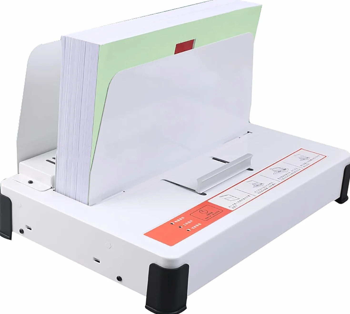 Rilegatrice A Caldo, Rilegatrice Termica A4, Rilegatura Simultanea di 500 Fogli di Carta da 70 G, per A3 (Lato Corto)/A4/A5, Ufficio/appalti/contratti/rapporti di Polizze Assicurative
