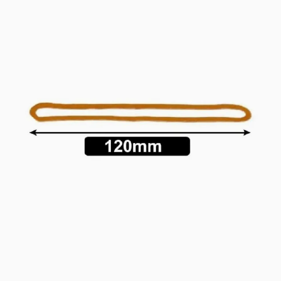 Elastici,Elastici in Gomma da Ufficio, Fasce Elastiche Spesse 5/10 mm, Elastici Resistenti, Fasce for cartelle for Ufficio Resistenti, Elastici for la Scuola(120MM*10MM)