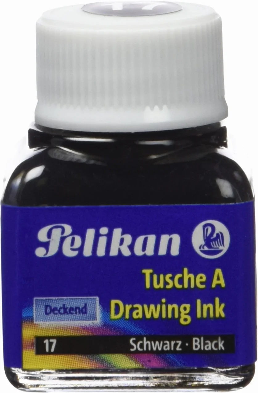 Pelikan CF10 INCHIOSTRO CHINA 523-17 NERO PERLA