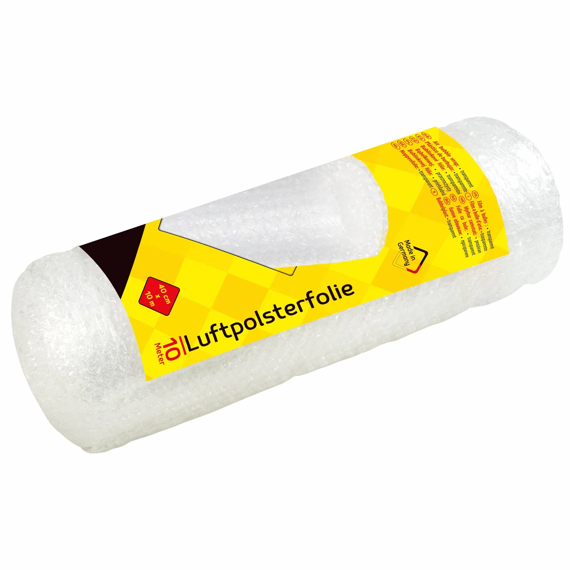 Idena Pluriball per spedizioni 40 cm x 10 m 70 µ trasparente