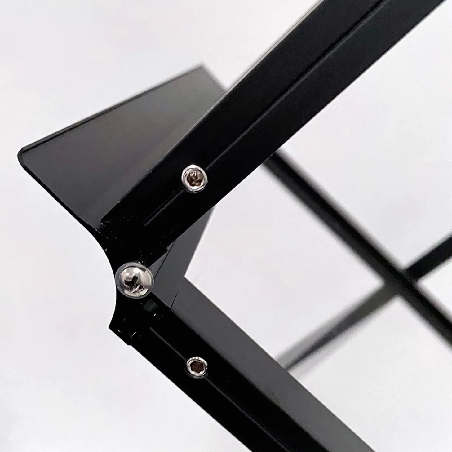 DisplayLager - Espositore per brochure, pieghevole, con valigetta in alluminio, formato verticale (Argento, A4)