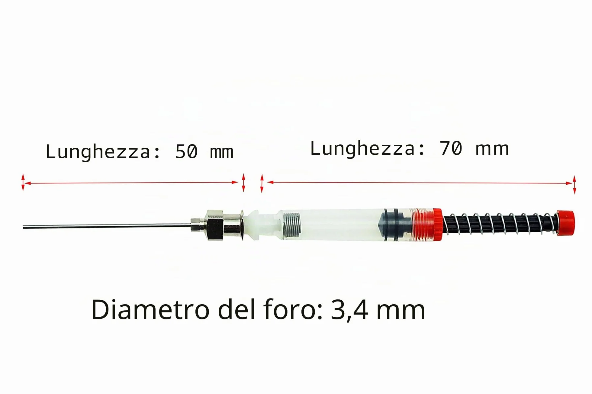 Penne stilografiche per siringa a inchiostro, convertitore a molla con punta rimovibile e ago smussato, confezione da 5
