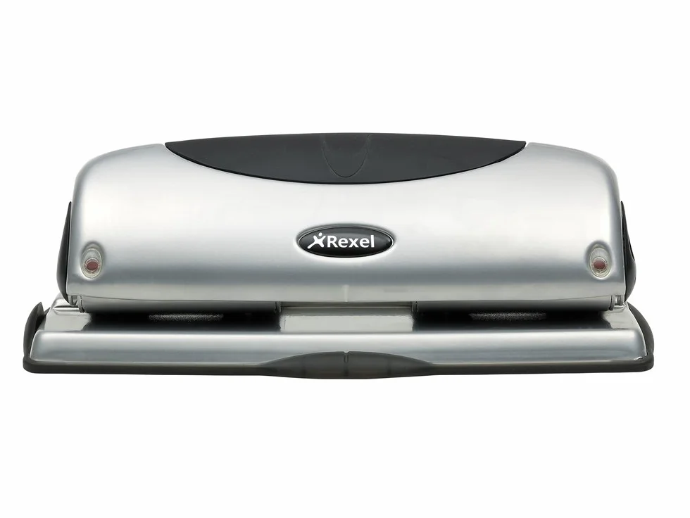 REXEL P425 Perforatore 4 fori - Argento/Nero - 2100753