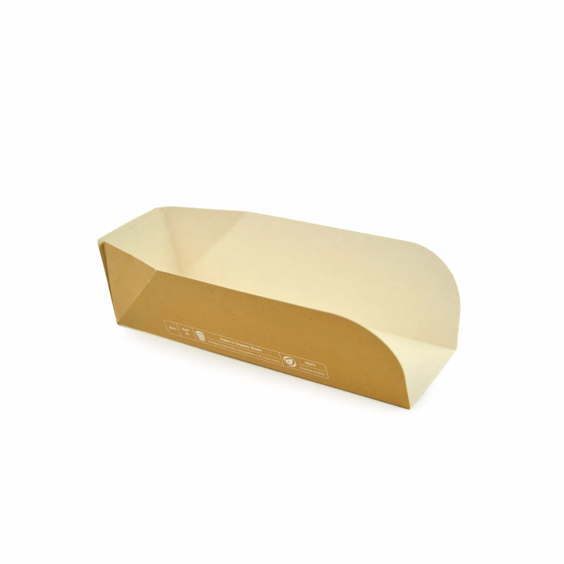 PORTA HOT DOG AVANA IDEALE PER ASPORTO HOT DOG PATATINE E FRITTI PER STREET FOOD E TAKE AWAY