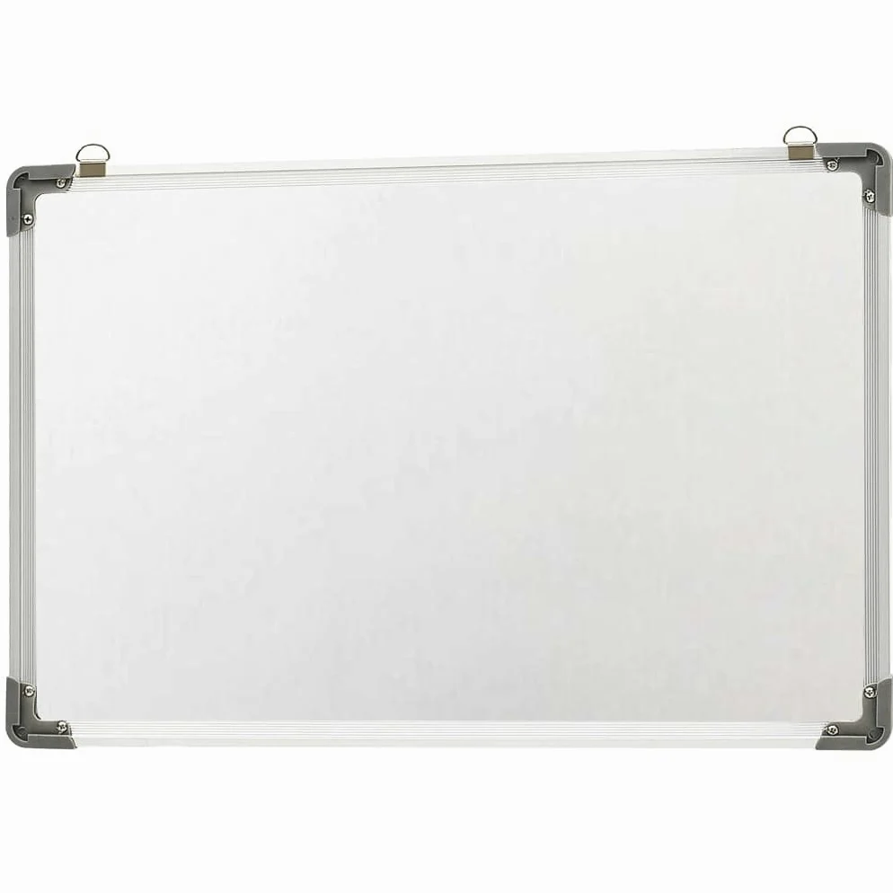 Lavagna Magnetica Bianca Cancellabile a Secco 60x40 cm Acciaio,Lavagne Magnetiche,Lavagna Magnetica Pieghevole-146631