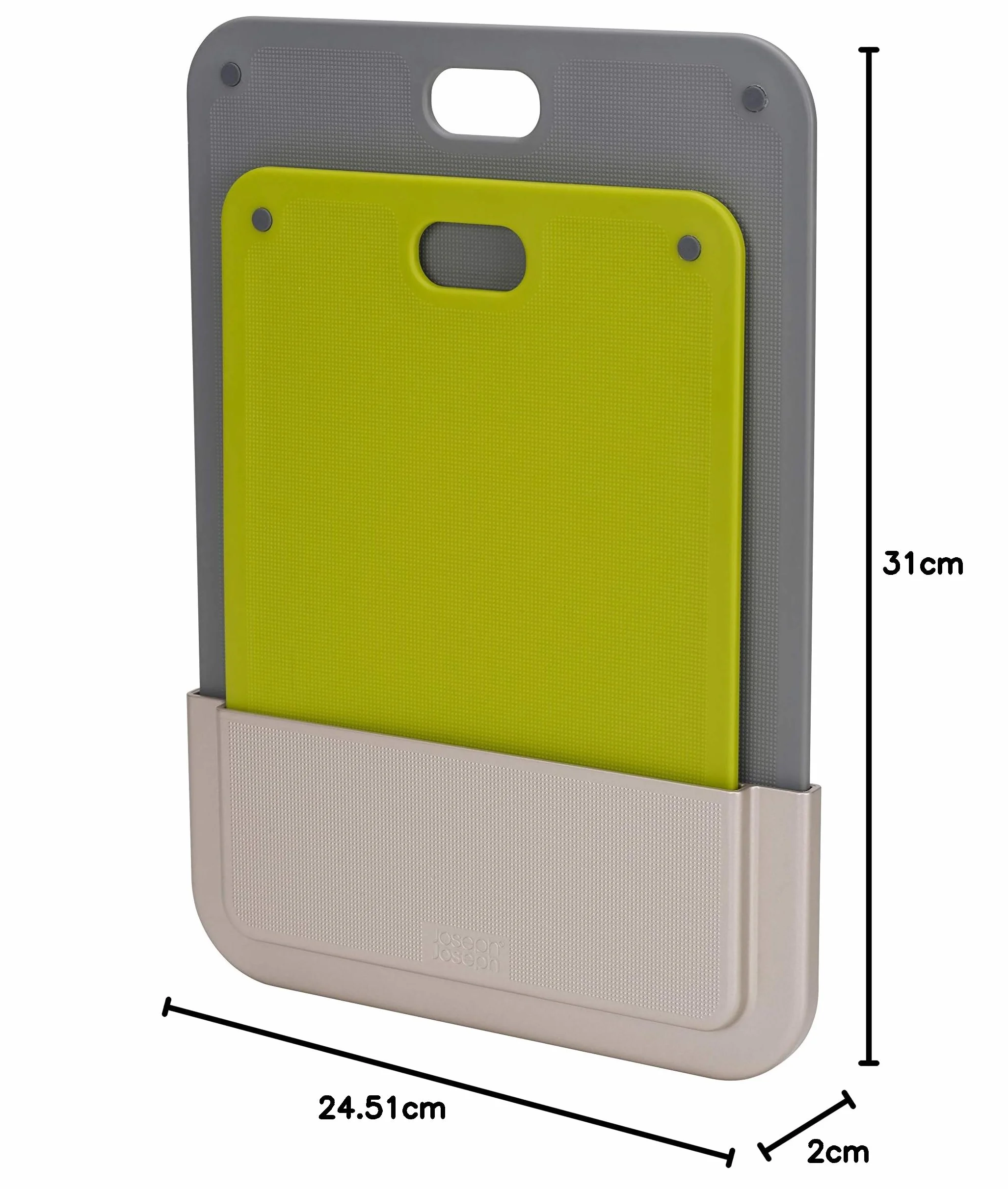 Joseph Joseph DoorStore Set 2 Taglieri Custodia Compatta Nastro VHB