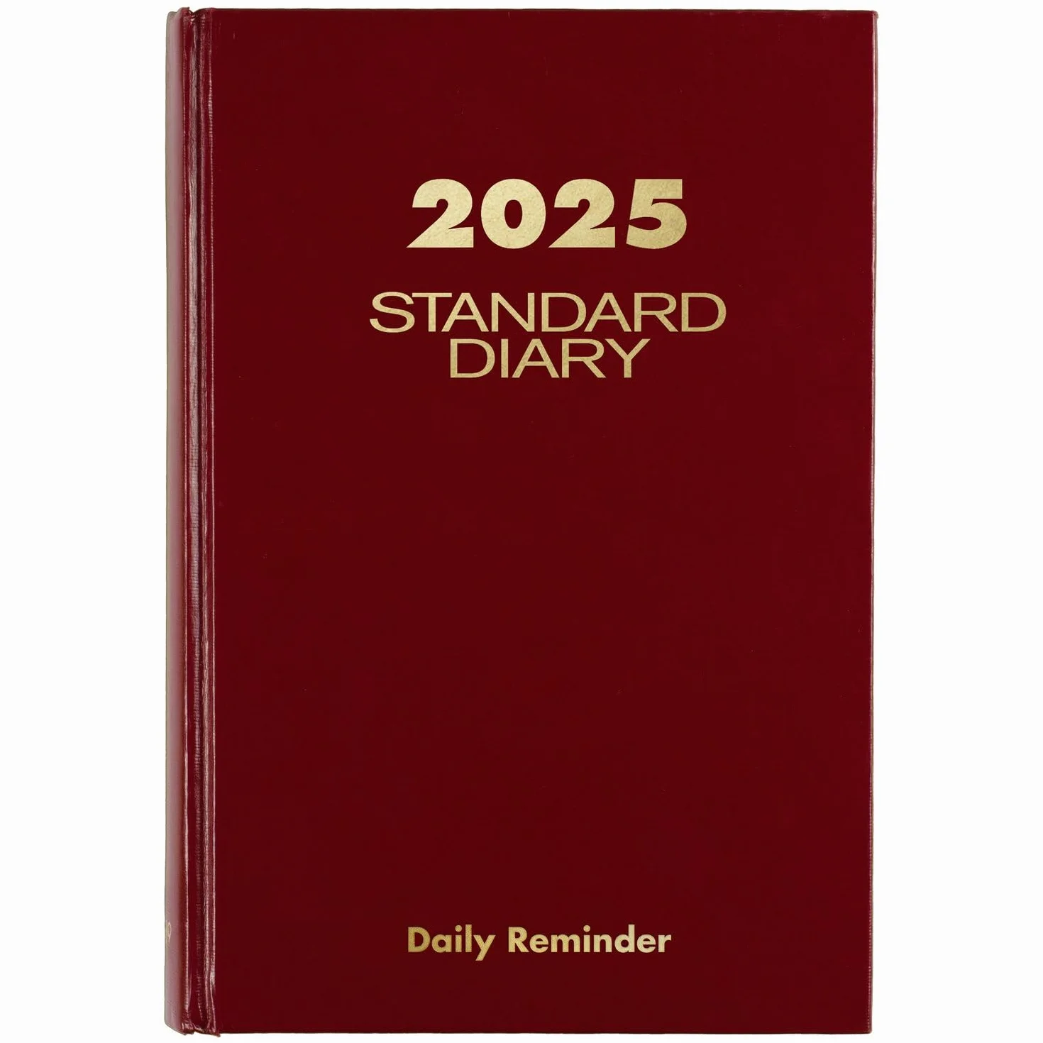 AT-A-GLANCE Agenda 2025, standard, giornaliera, 12 mesi, copertina rigida, 12 mesi, colore rosso (SD3891325)