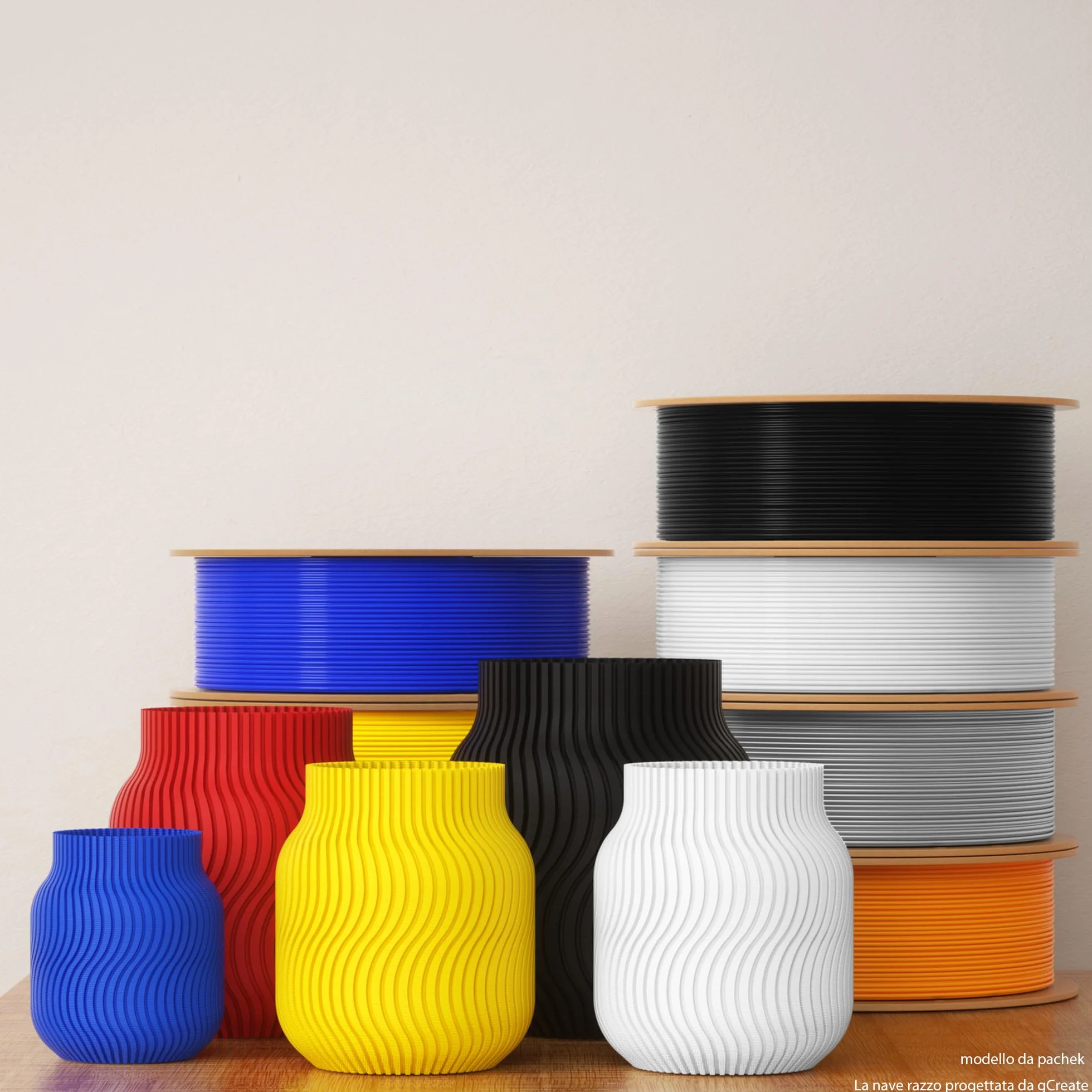 ELEGOO Rapido Filamento PETG 1,75 mm 1 kg Alta Velocità 30-600 mm/s per Stampante 3D FDM Nero