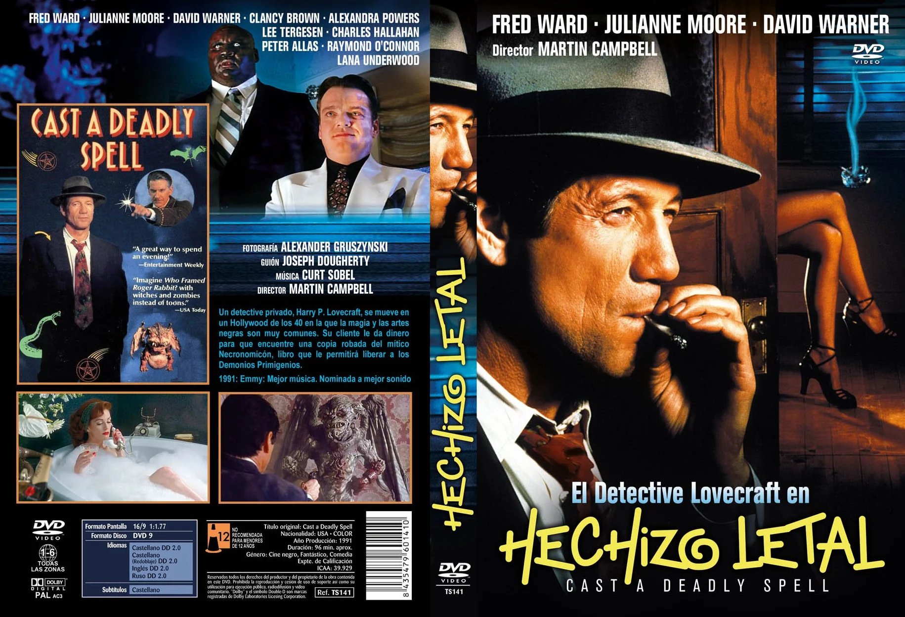 Hechizo Letal DVD 1991 Cast a Deadly Spell