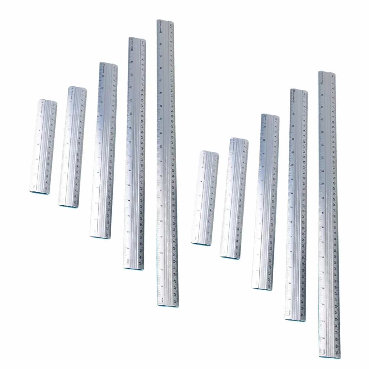Angoily 30pezzi Righello Set Per e Scuola Per Strumento Precisione Per Architetti e Studenti