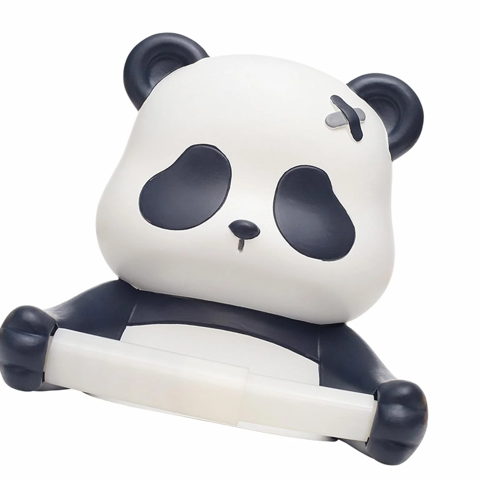 Panda Portarotolo Carta igienica Da Parete Non Forare Necessario Carta igienica Portarotolo Per Bambini Decorazione Bagno