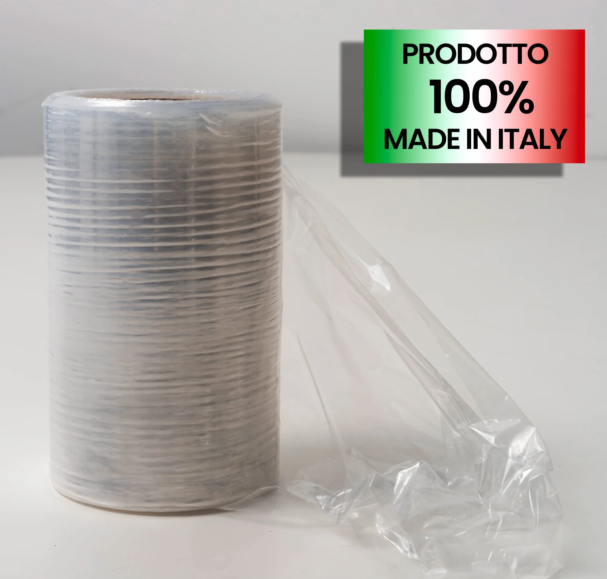 IPEA Pellicola per Imballaggio Trasparente 150 Metri x 12 cm Film Estensibile Antistrappo Antigraffio
