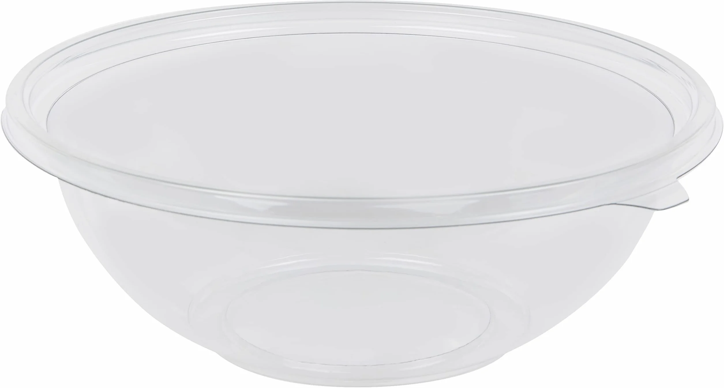 Guillin Saladier Rotondo 2200cc 26x26x6,2 cm Plastica Traslucido con Coperchio