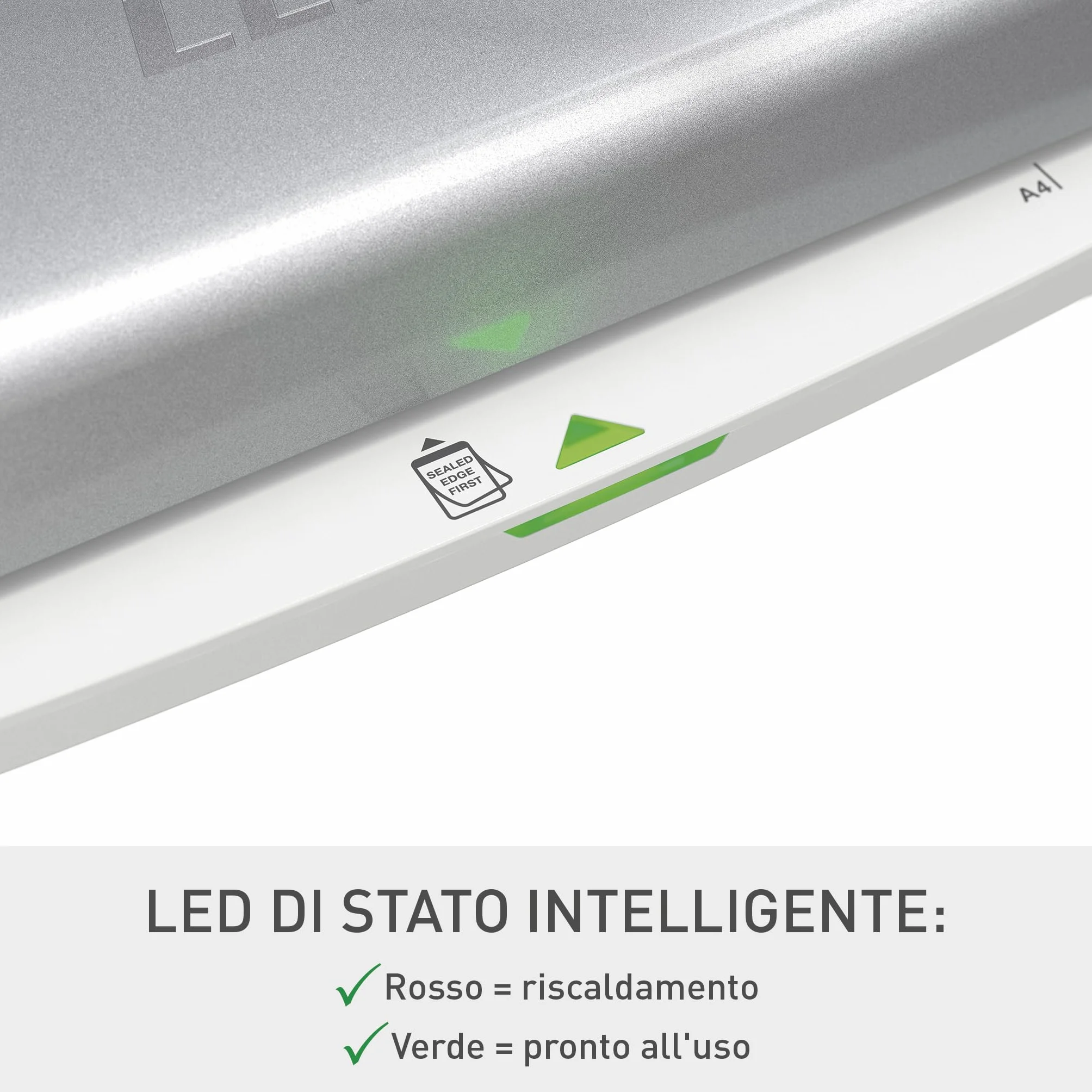 LEITZ iLAM Home Office A3 - 2 rulli - Grigio - 74400089