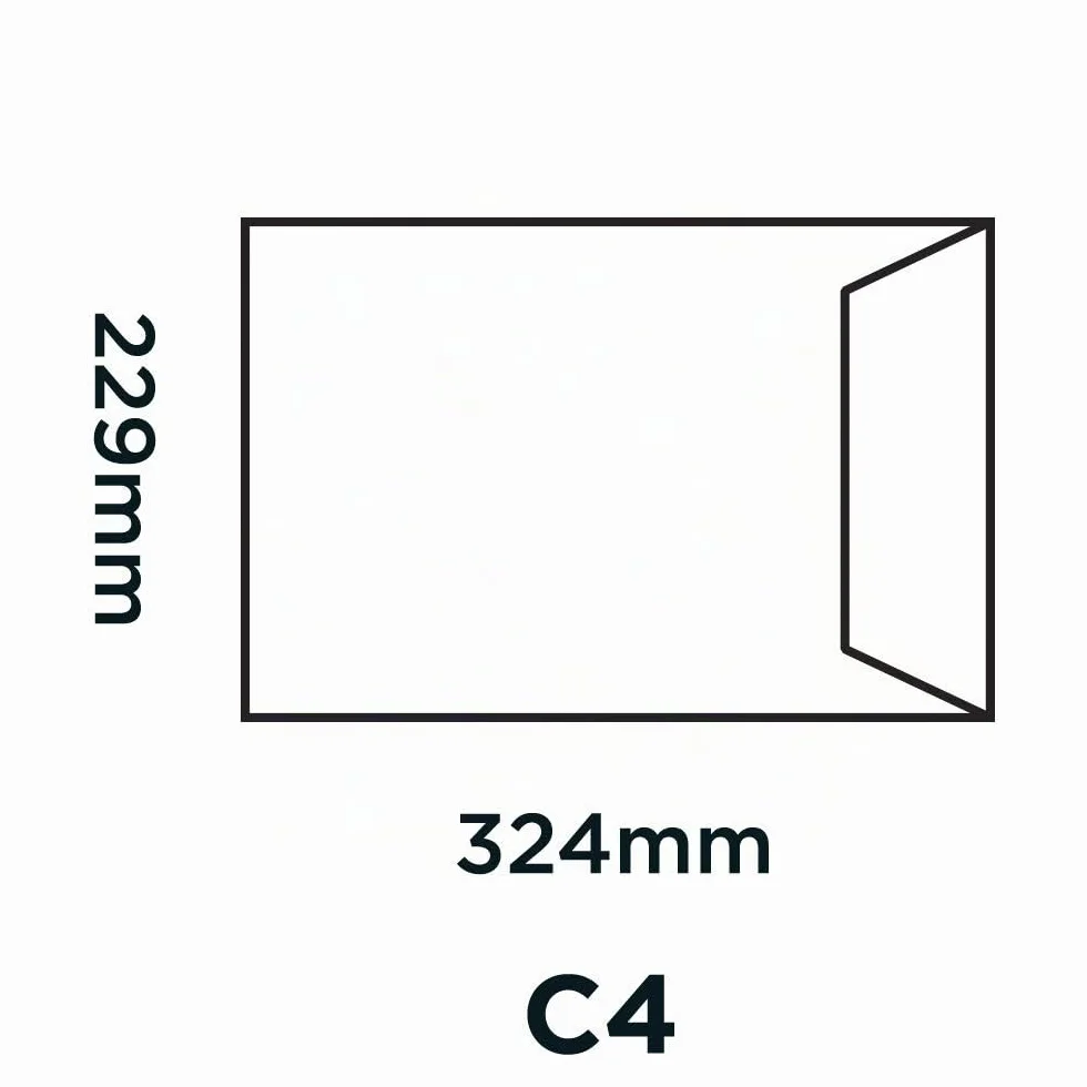 Purely Everyday Buste C4 324x229 mm bianco 25 pezzi