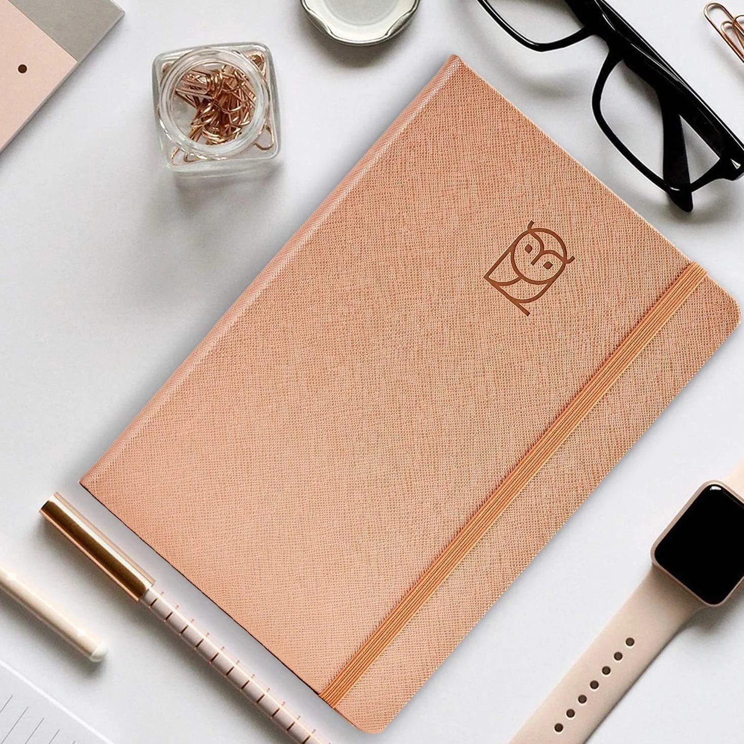 Wyze Planner Agenda giornaliera non datata, organizer per la produttività di 3 mesi, formato A5, con pagina intera al giorno, programma orario, impostazione obiettivi, tracker abitudini, pagine