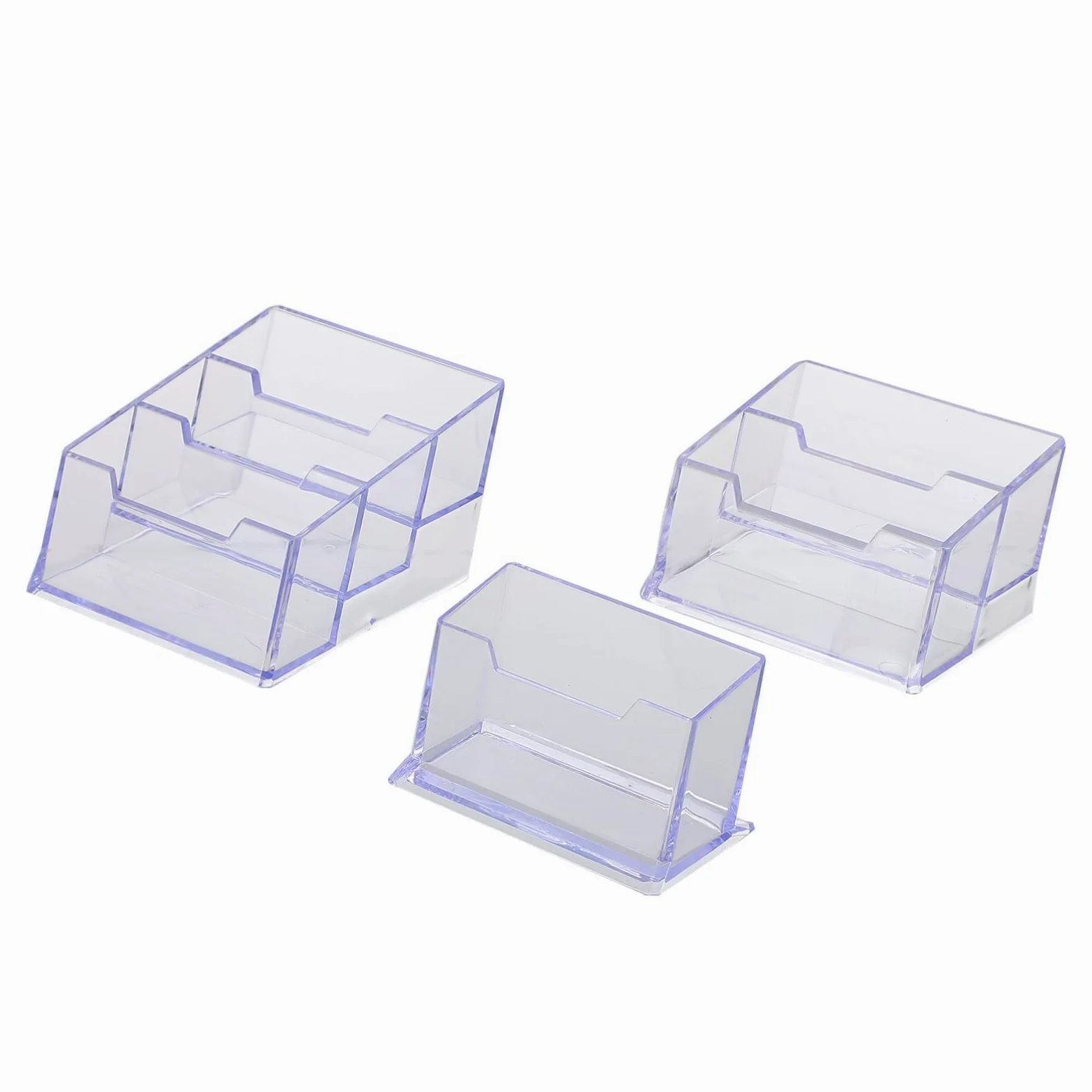 Angoily 2 Set Biglietti Visita Organizer Per Carte Scrivania Design Per Ufficio E Presentazioni Professionali 3 Pezzi*2