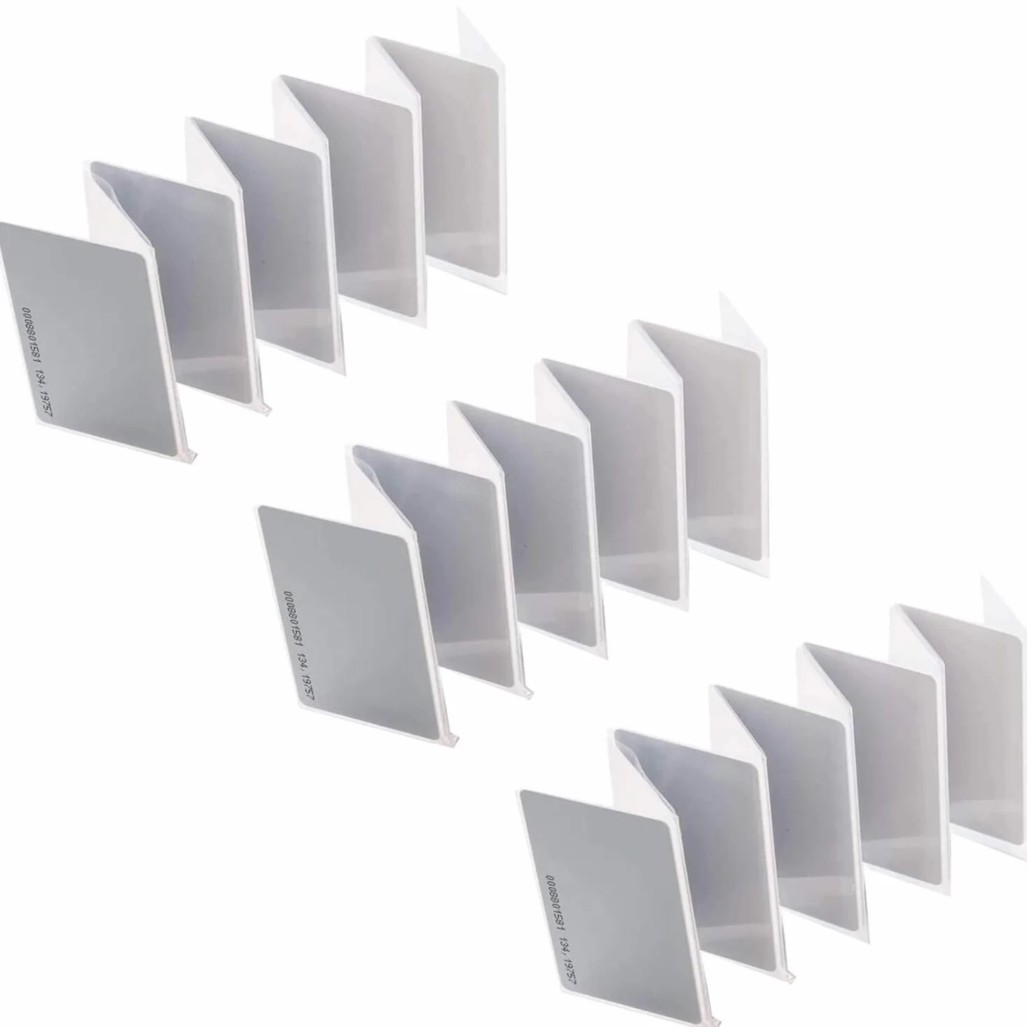 AZDelivery 30 x RFID Card Keycard 125kHz Transponder bianco compatibile con Arduino