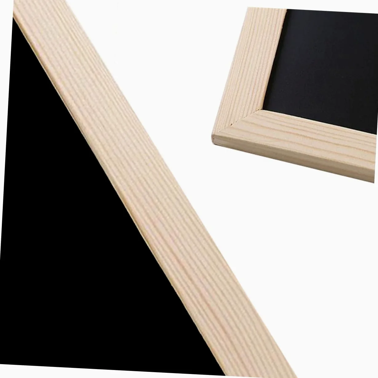Garneck 9 Pezzi Cartello Decorativo Da Parete Mini Lavagna Messaggio Lavagna Della Segni Di Da Tavolo Da Bar Bifacciale Bacheca Sospesa Black Di Legno