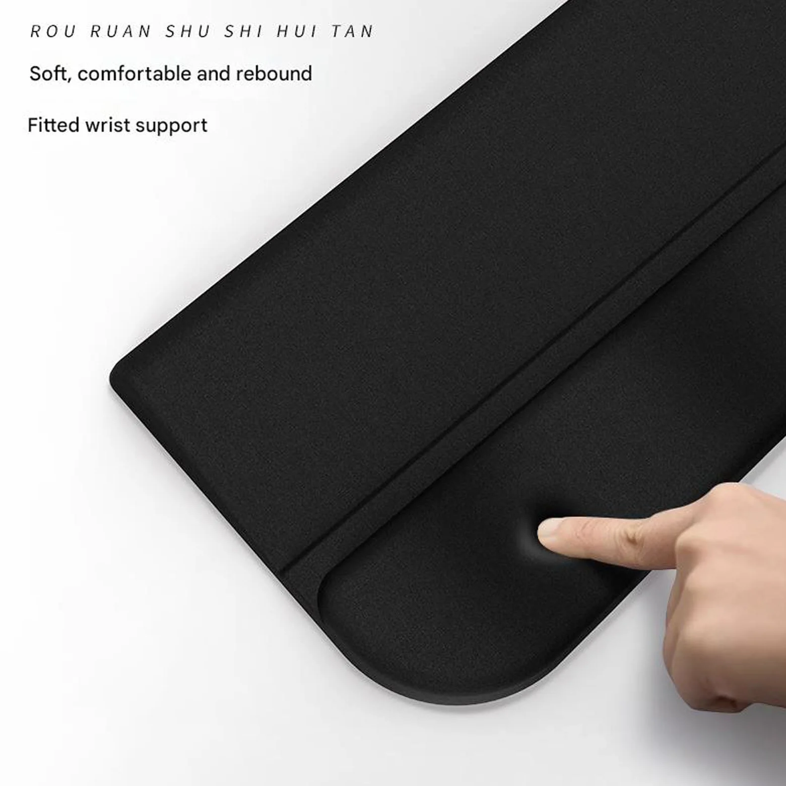 Poggiapolsi ergonomico con tastierino in silicone che offre comfort semplice manutenzione in casa e in ufficio Polso antiscivolo per la digitazione