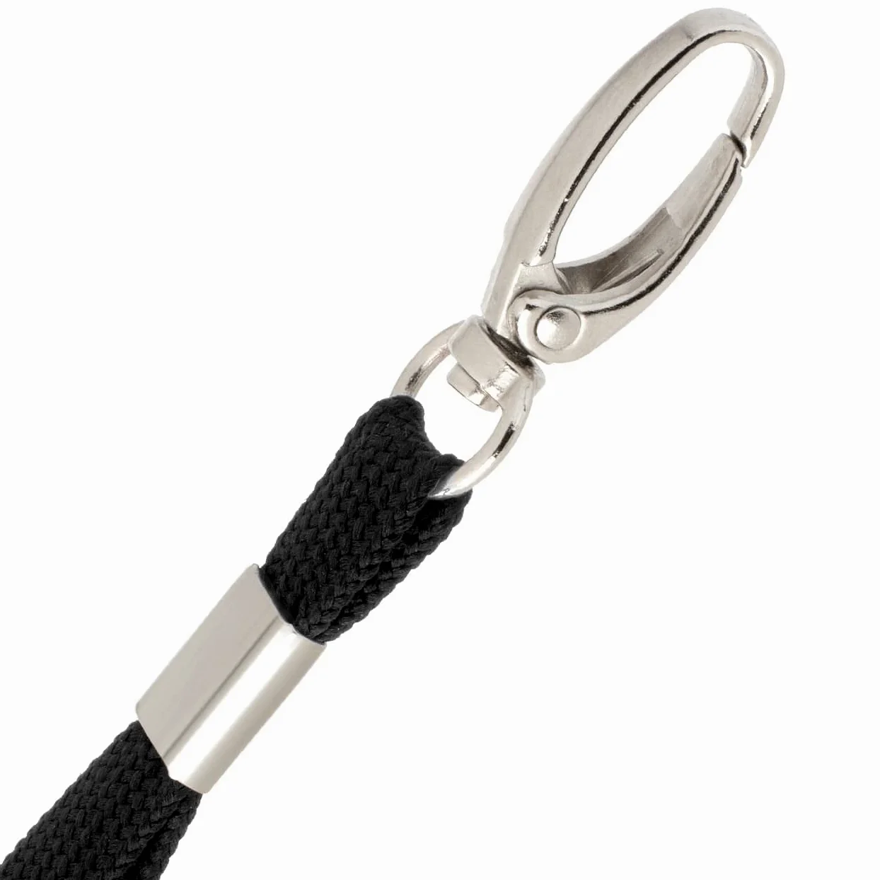CKB LTD Cordino porta badge non stampato, laccetto con clip in metallo, multiuso porta badge e carte, cordini a rilascio rapido antisoffocamento