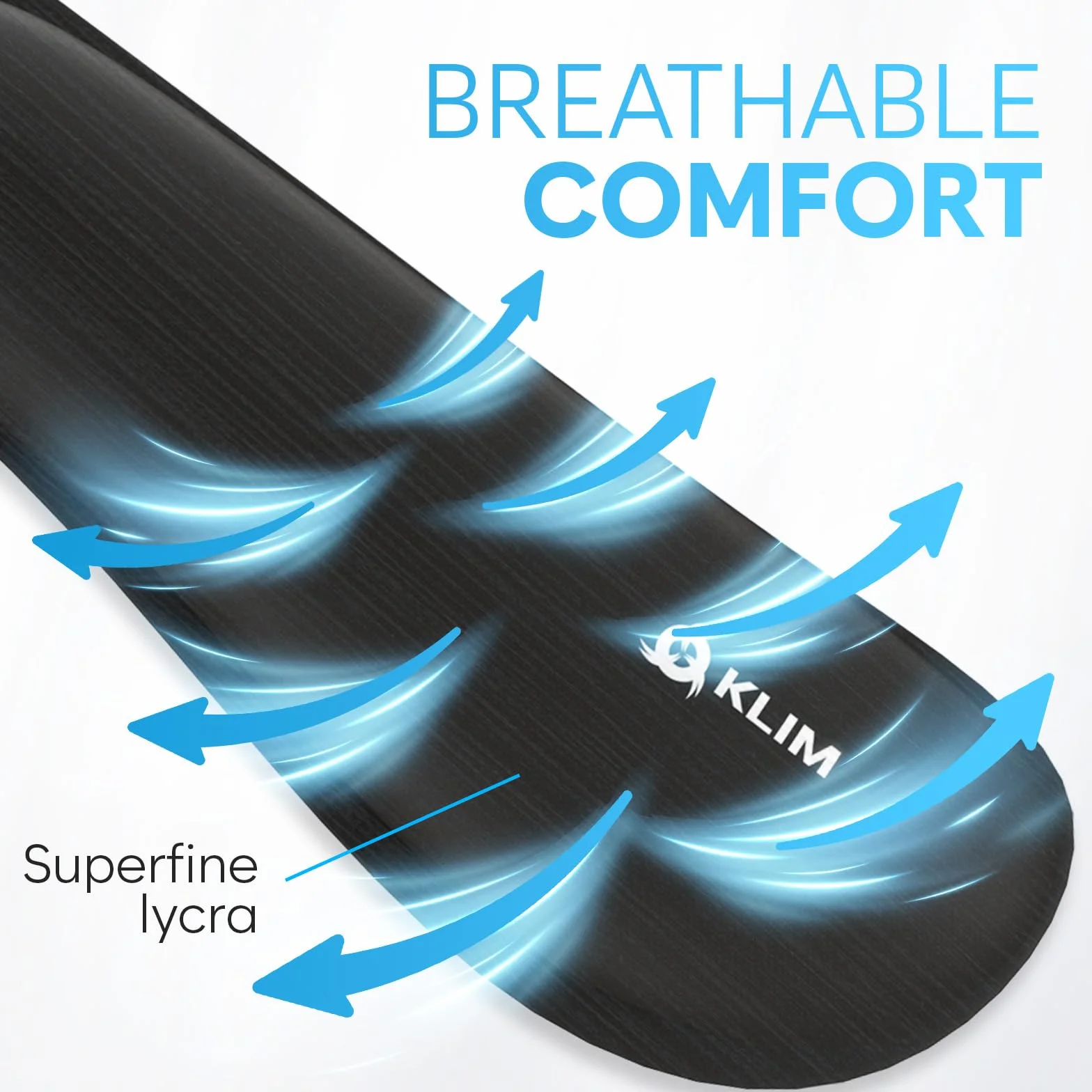 KLIM Wrist Rest Set Poggiapolsi Tastiera e Mouse - Schiuma di memoria al gel - Nero