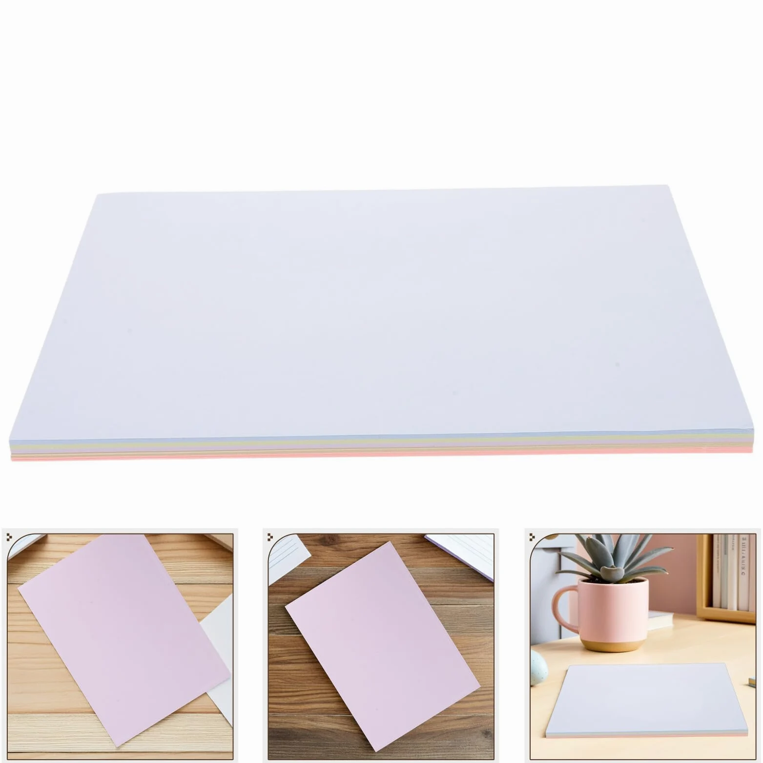 Gatuida 200fogli Carta Colorata per Fotocopie per Stampa Lavori Artistici e Fai da Te Superficie Brillante e Spessore Uniforme