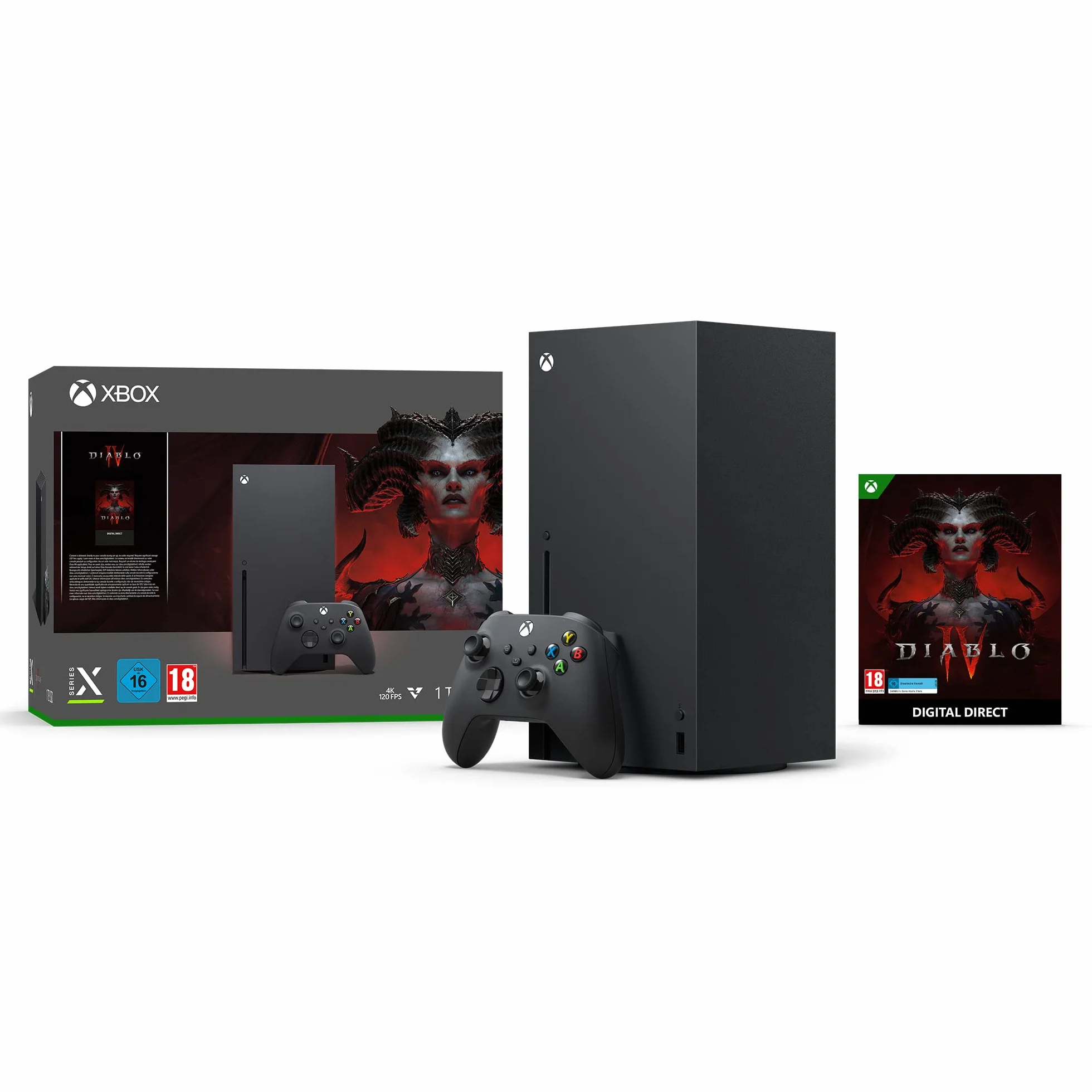 Microsoft Xbox Series X - Console - Diablo 4 Bundle - Black (EU) (Xbox Series X)