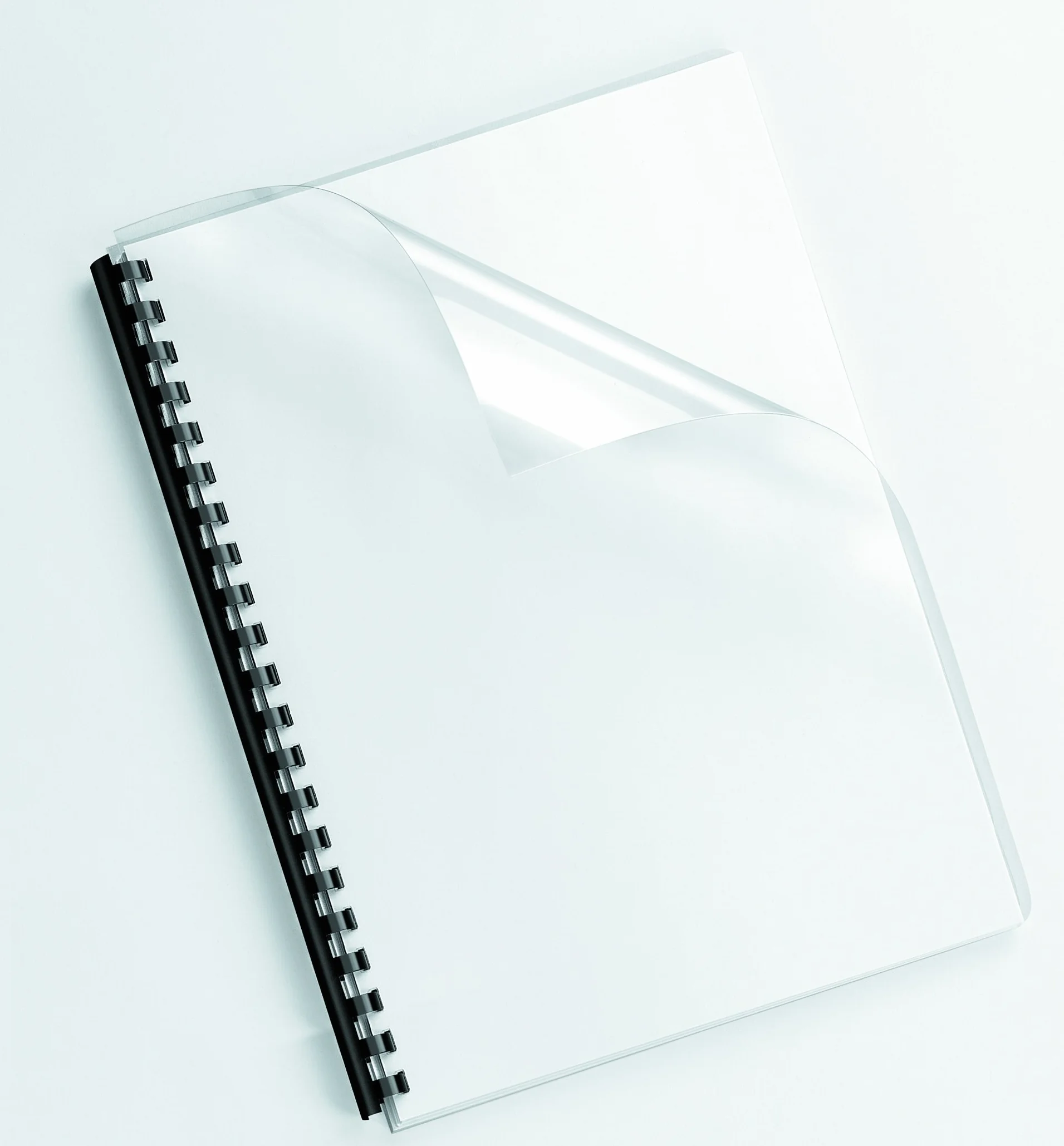 Fellowes Copertine PVC Trasparente A4 180 Micron 25 Pezzi