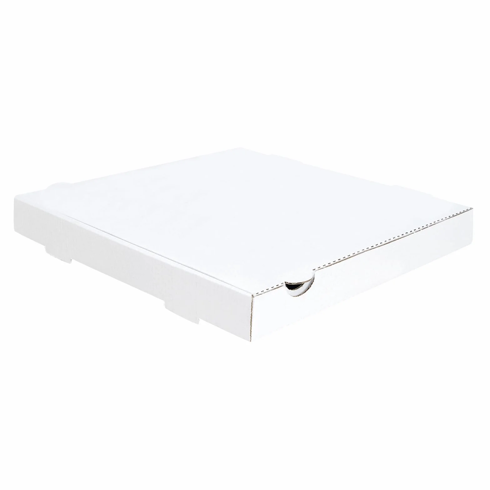 Horeca Collection Scatola per pizza in cartone bianco 32 x 32 x 3,8 cm 100 pezzi