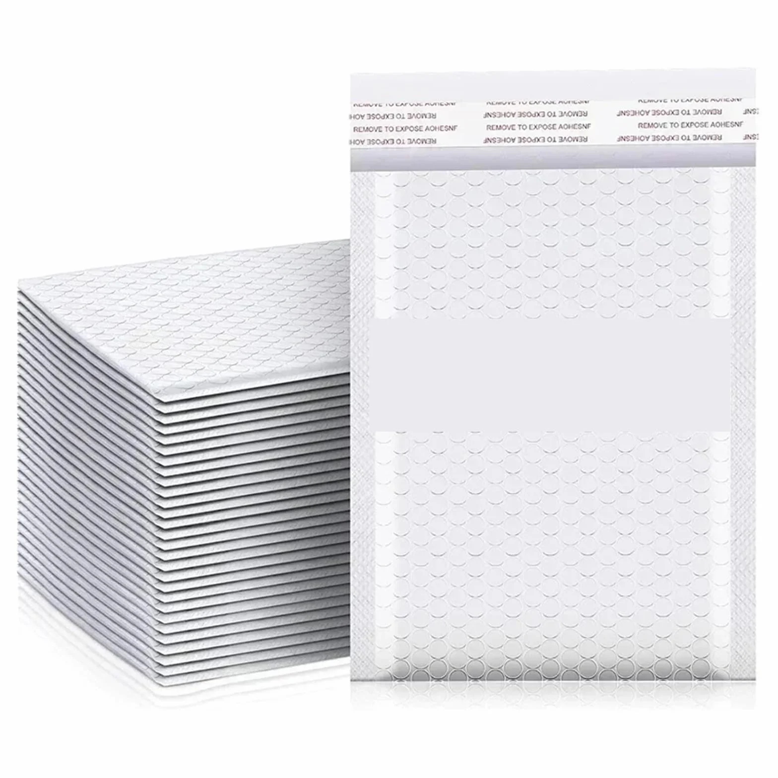 100/10 pezzi Buste a bolle bianche spesse Sacchetti impermeabili autosigillanti for imballaggio di spedizione Sacchetti for spedizioni Organizzatore di stoccaggio(18x23cm,100PCS)