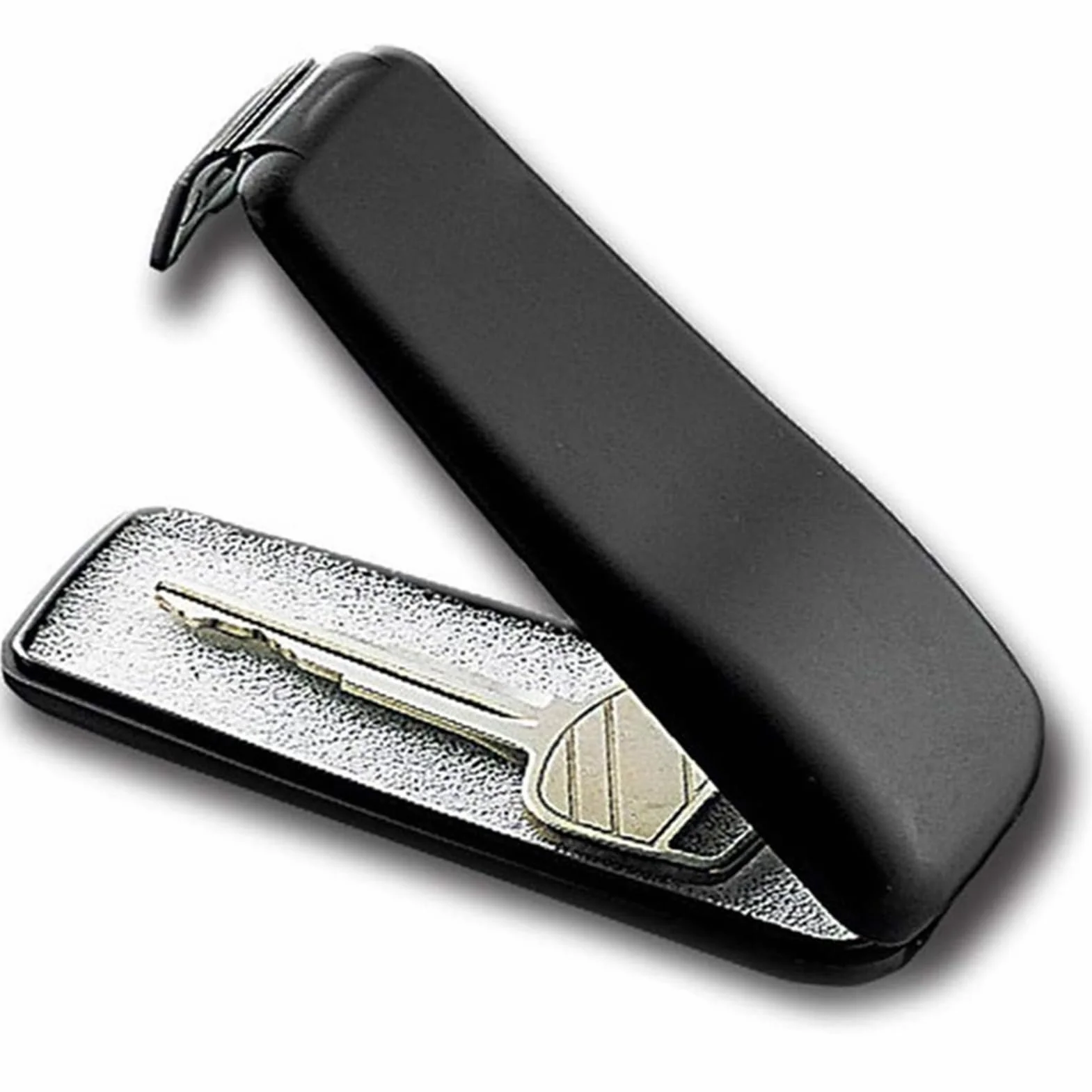 Nascondiglio per chiavi per esterni, scatola magnetica di emergenza, antiruggine, durevole, cassaforte, scatola per monete per auto creativa