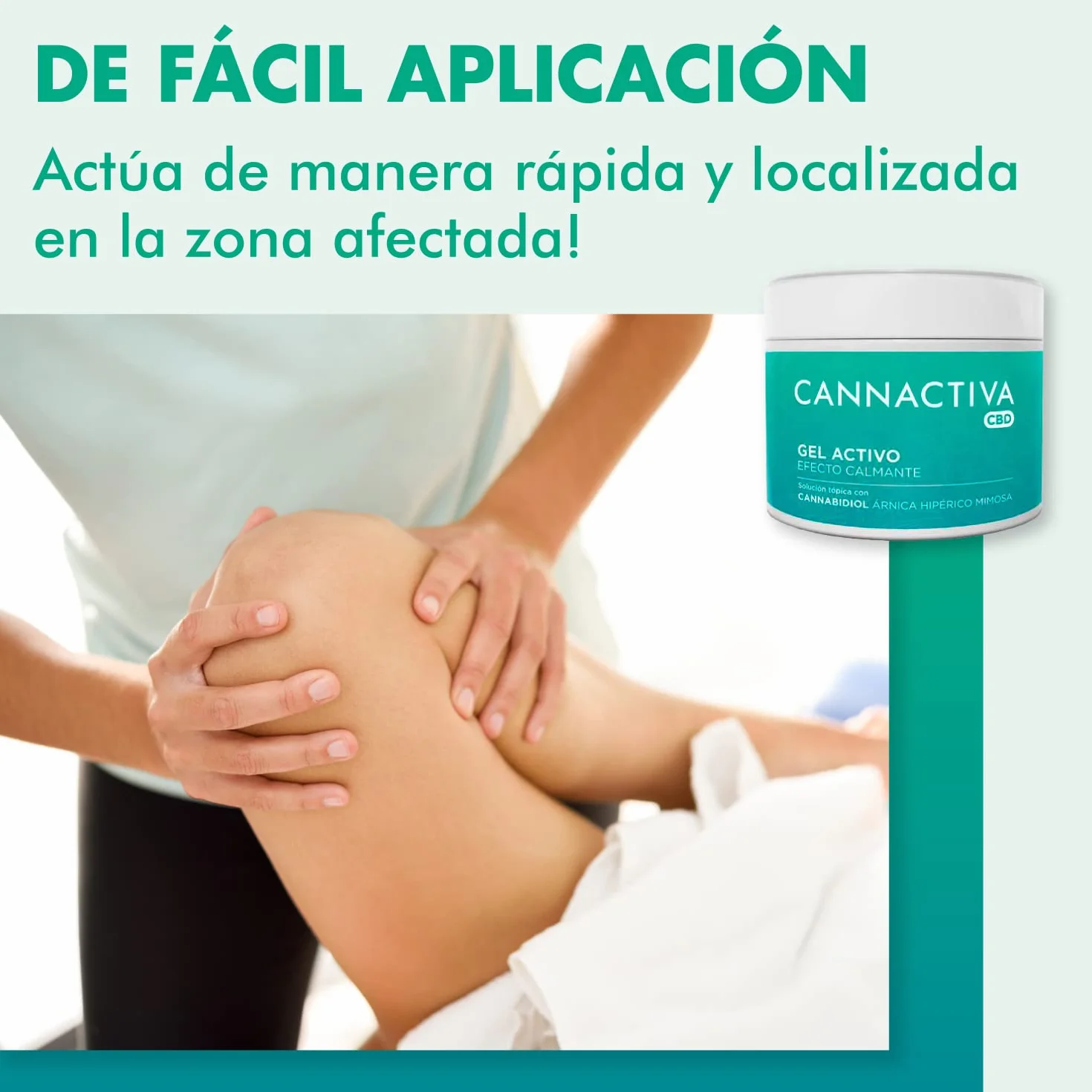 Gel Activo con CBD Fisioterapia 300ml Cannactiva
